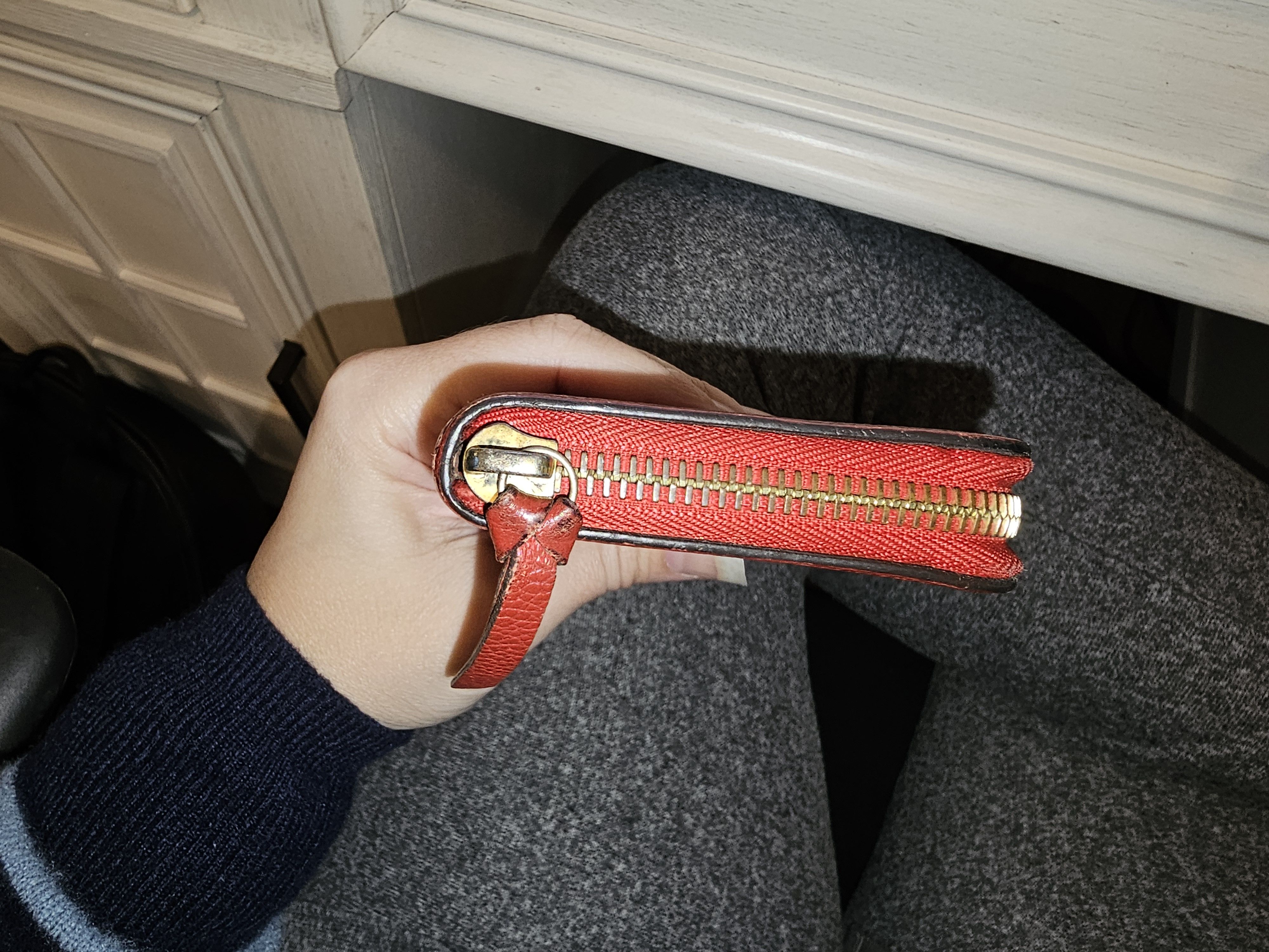 Louis Vuitton Monogram Red Zippy Size ONE SIZE - 2 Thumbnail