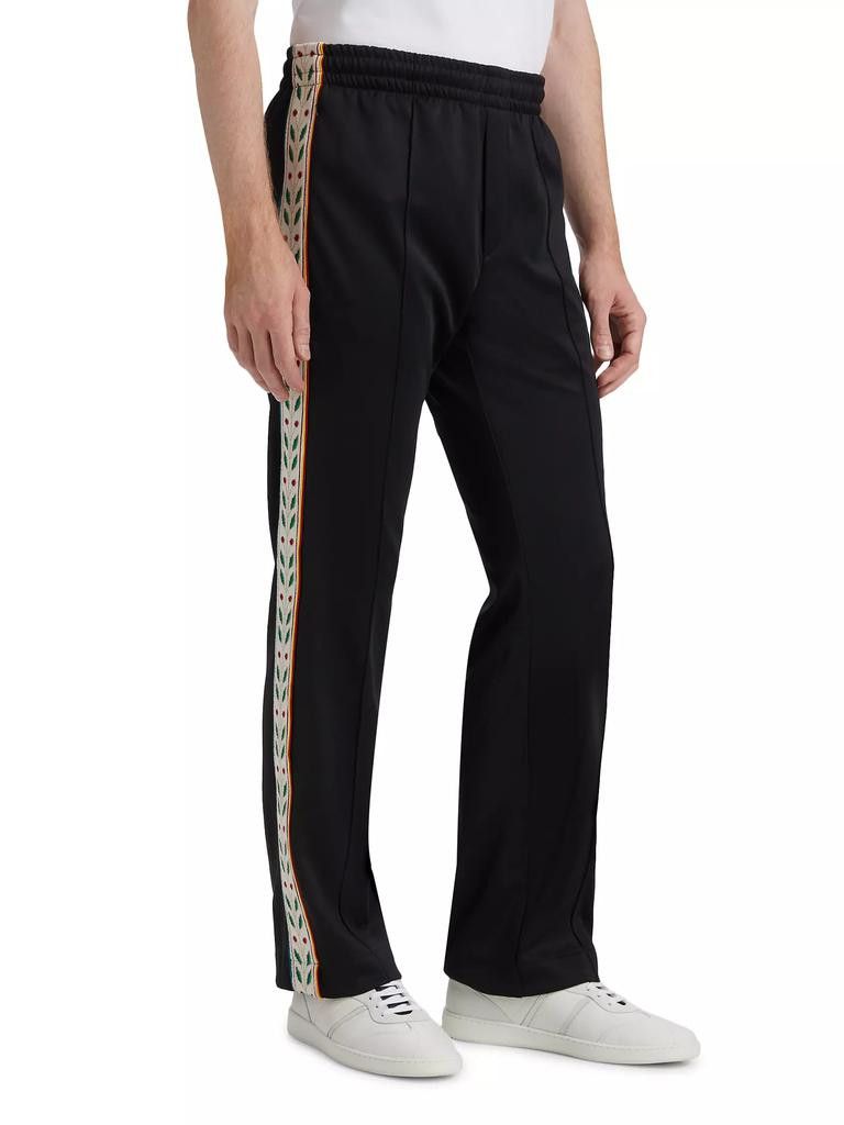 Casablanca os11x0725 Laurel Track Pants in Black Size US 34 / EU 50 - 4 Thumbnail
