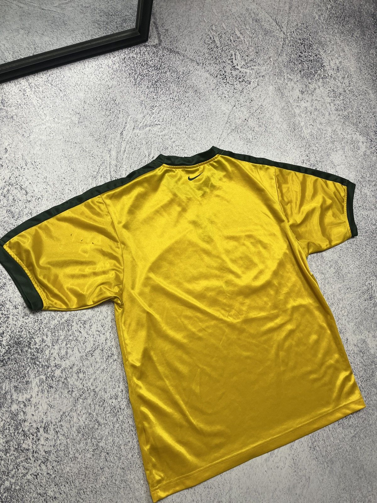 Nike Y2K Blokecore Nike Brasil 2000s Football Jersey Home Shirt Size US S / EU 44-46 / 1 - 12 Thumbnail