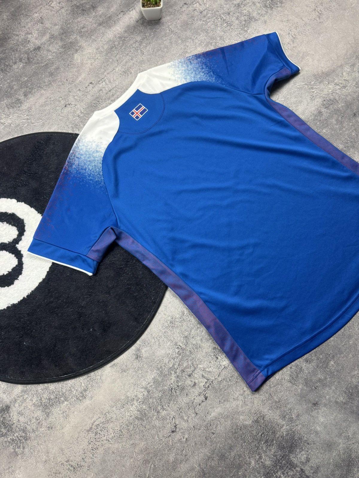 Errea ICELAND TEAM 2018/2019 FOOTBALL JERSEY HOME ERREA ORIGINAL Size US L / EU 52-54 / 3 - 16 Thumbnail