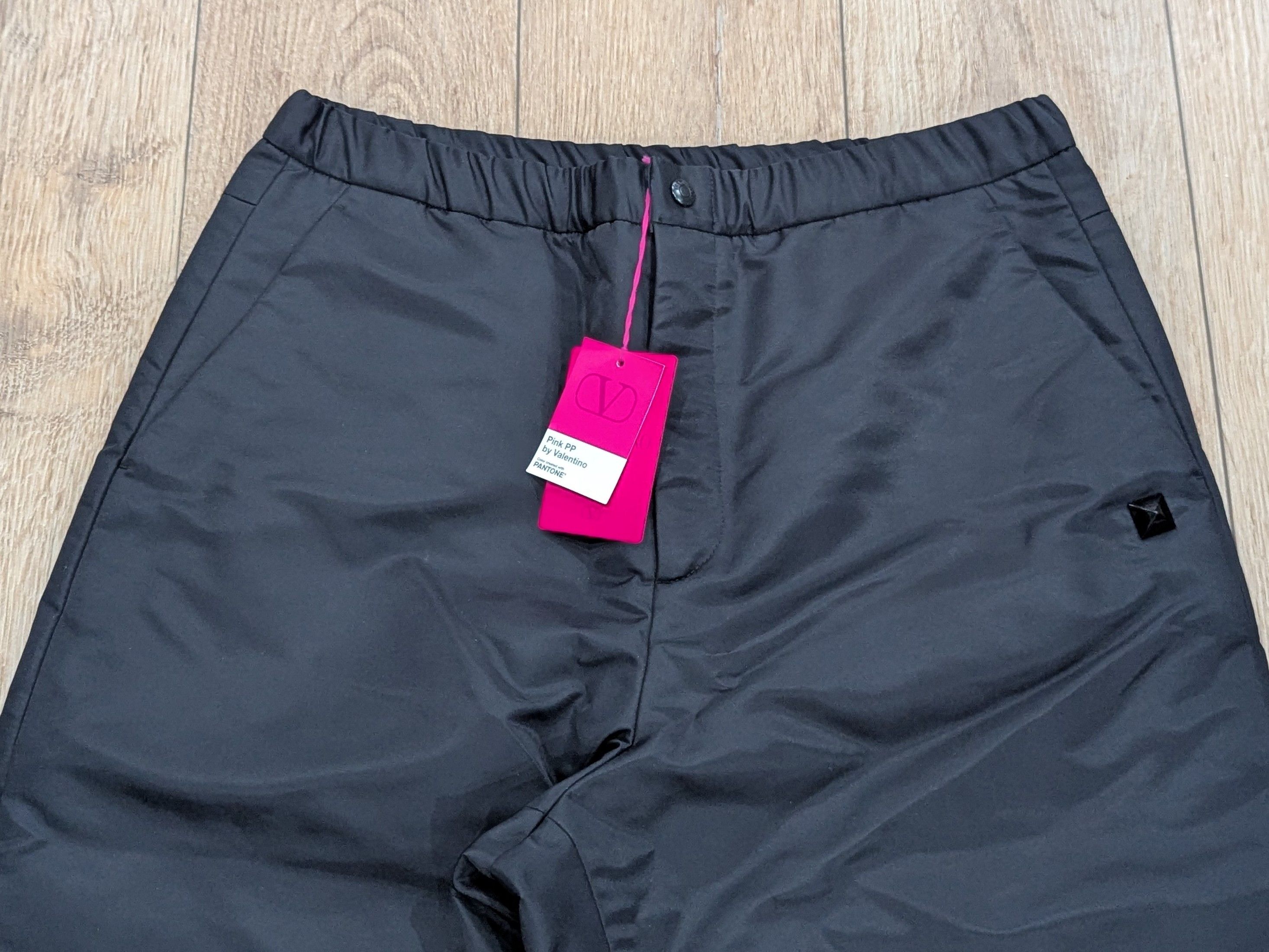 Valentino VALENTINO GARAVANI Puffer Jogger Pants Black 50 US 34 Size US 34 / EU 50 - 2 Thumbnail