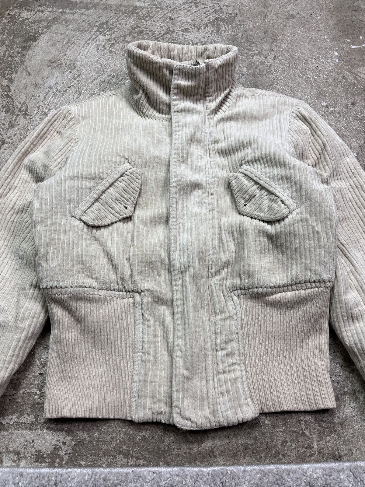 Vintage BOXY TERRANOVA VINTAGE CORDUROY JACKET - LOT № 2268 Size S / US 4 / IT 40 - 5 Thumbnail