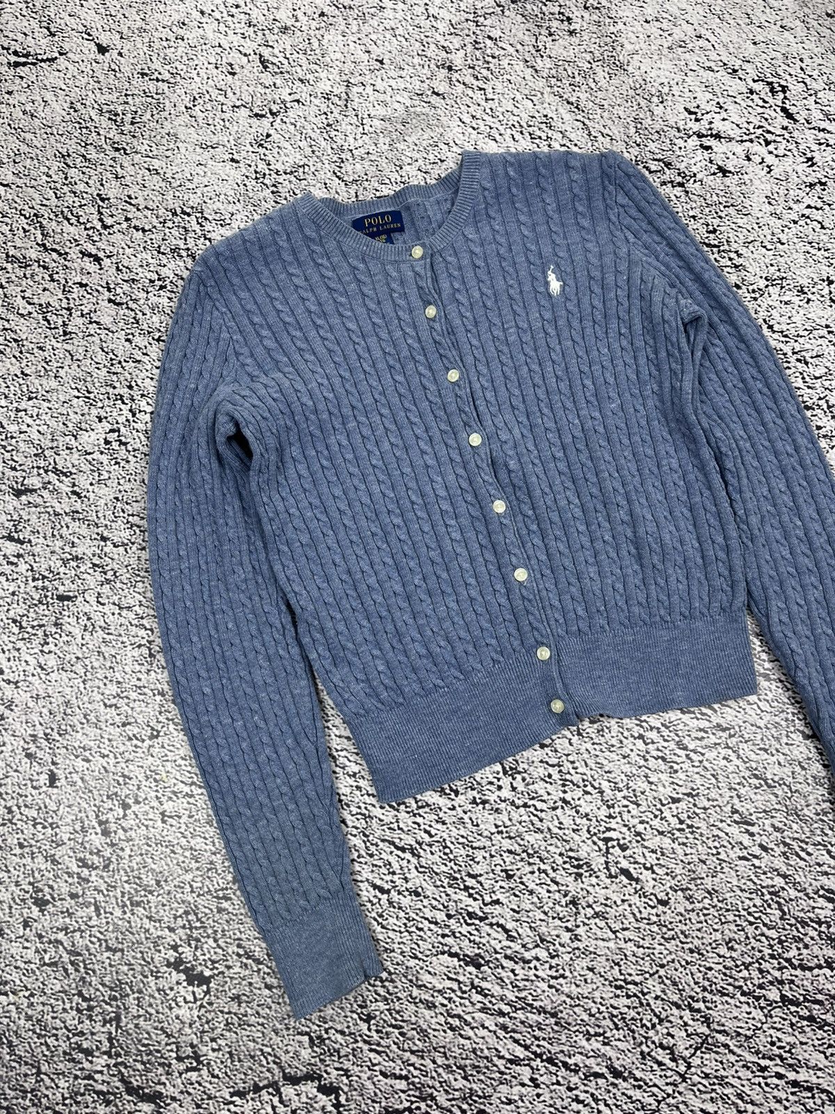 Polo Ralph Lauren Vintage Polo Ralph Lauren Striped button ups cardigan S Size S / US 4 / IT 40 - 2 Thumbnail