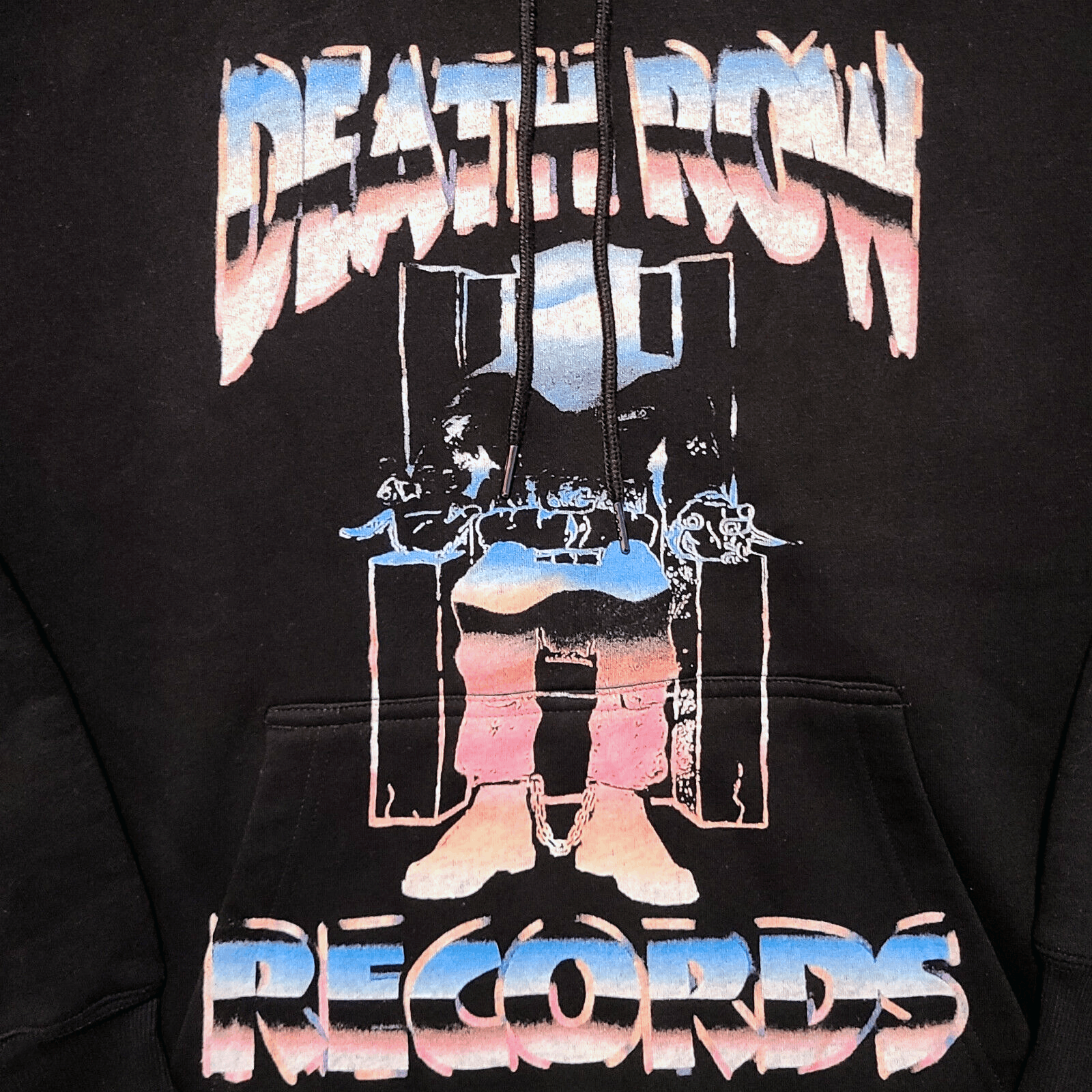 Death Row Records Retro Death Row Records Hoodie - Size: L Size US L / EU 52-54 / 3 - 2 Thumbnail