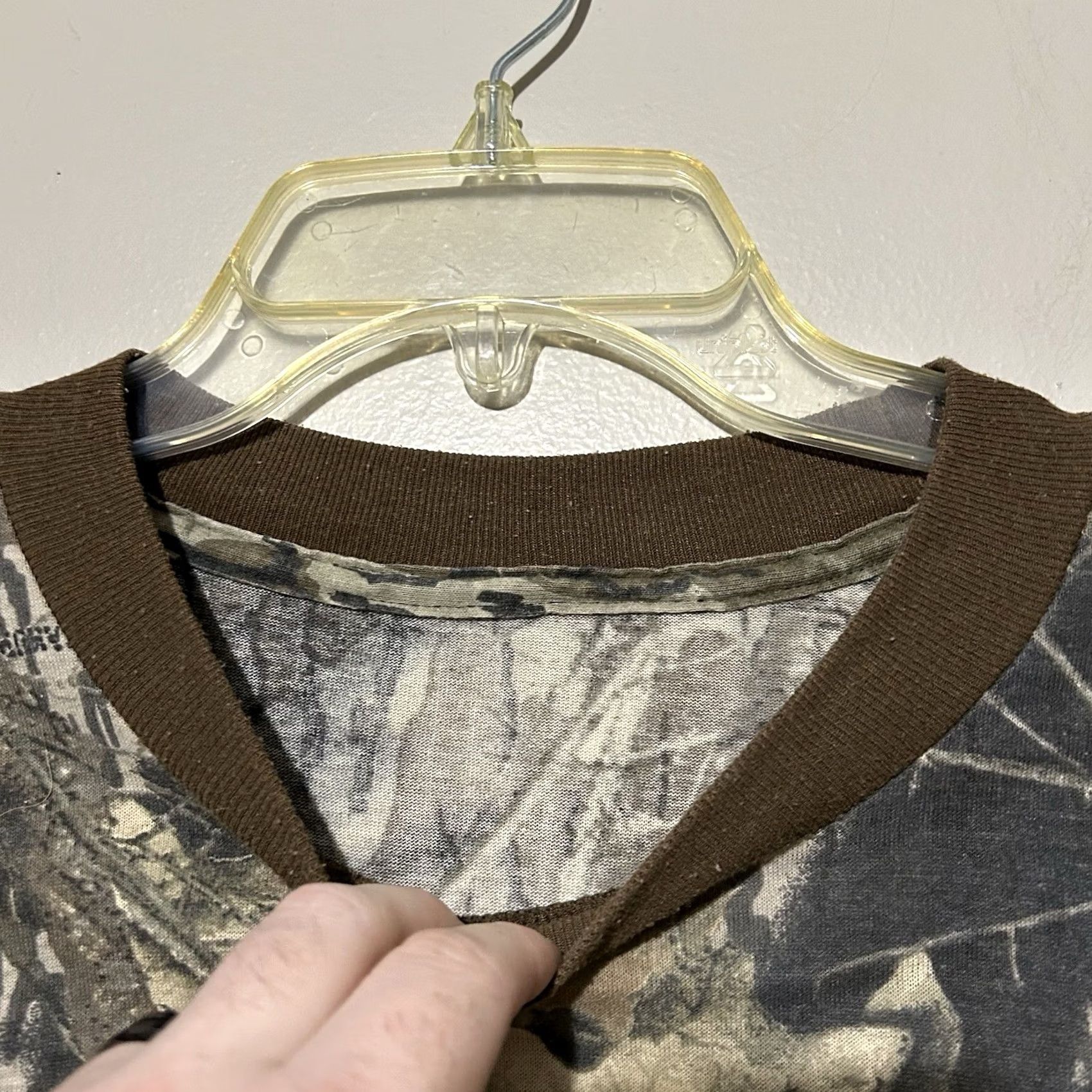 Vintage VINTAGE Mossy Oak Camouflage Long Sleeve Shirt L Mens Brown 2000s Y2K Large Size US L / EU 52-54 / 3 - 3 Thumbnail