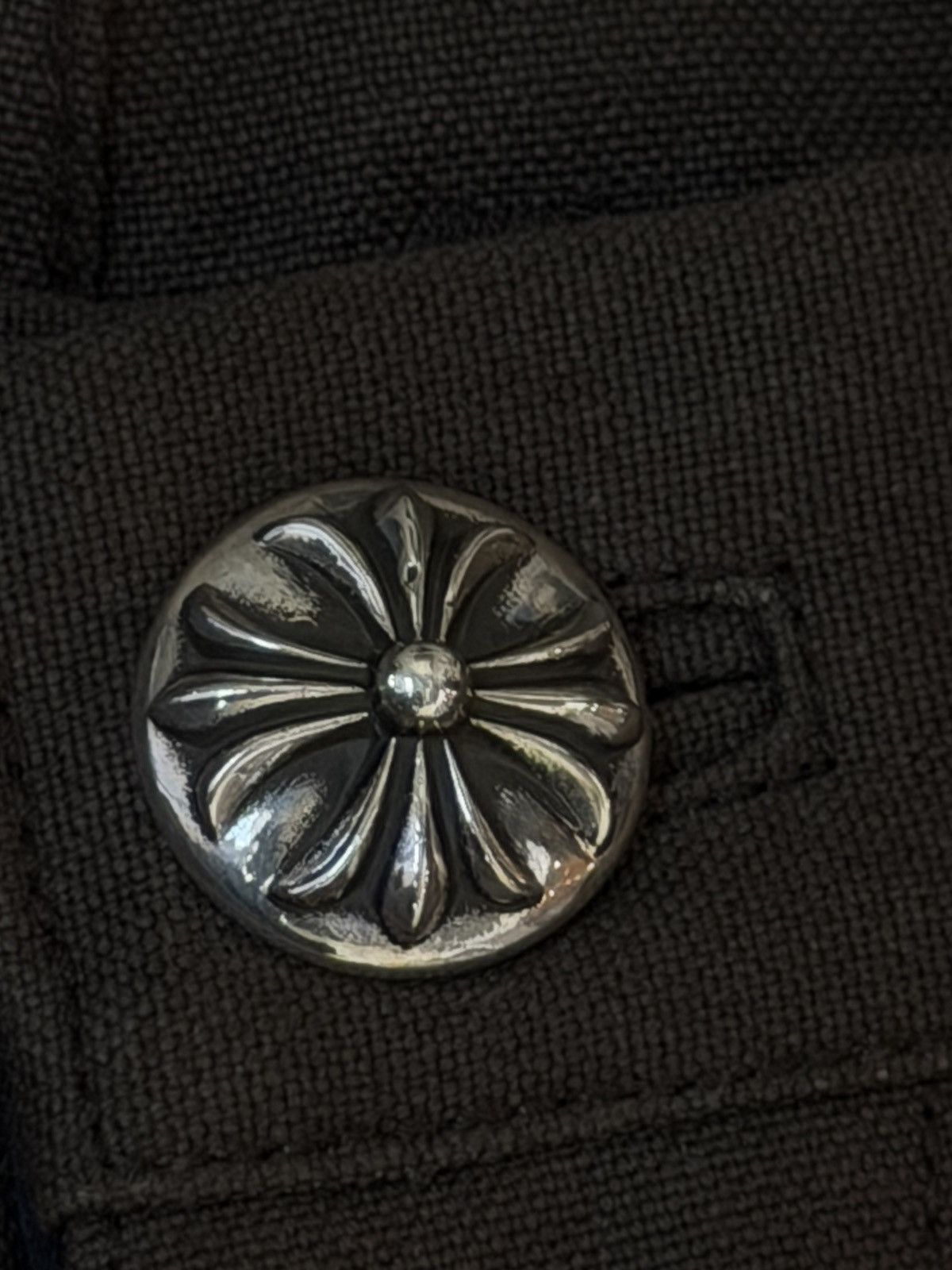 Chrome Hearts RARE! Chrome Hearts Flooded Back Patches Carpenter Pants Size US 36 / EU 52 - 4 Thumbnail