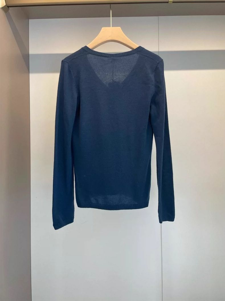 Loro Piana Blue Cashmere Sweater