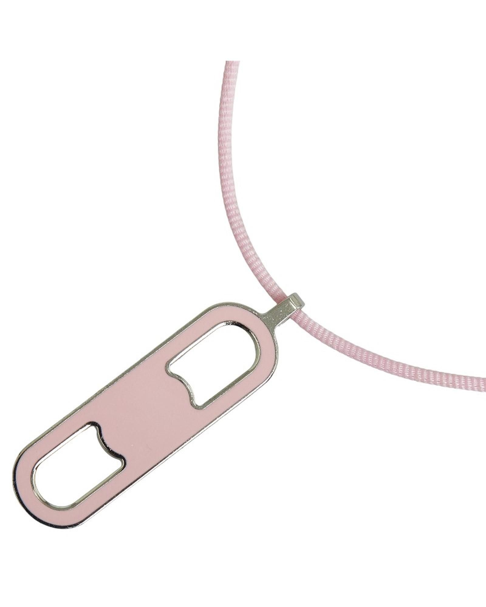 image of Hermes Silver Chaine Dancre Pendant Necklace In Ab Condition, Women's