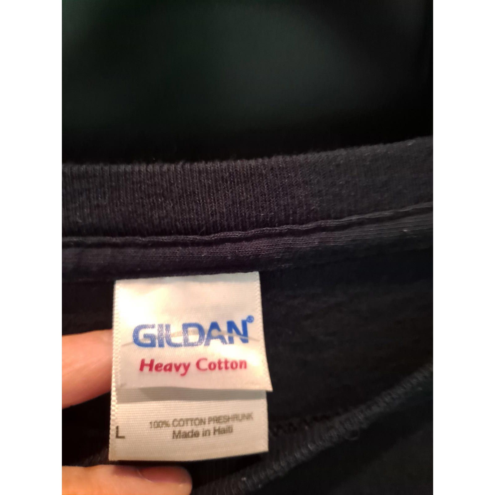 Gildan Breckenridge Black Tee Size Large Size US XL / EU 56 / 4 - 3 Thumbnail