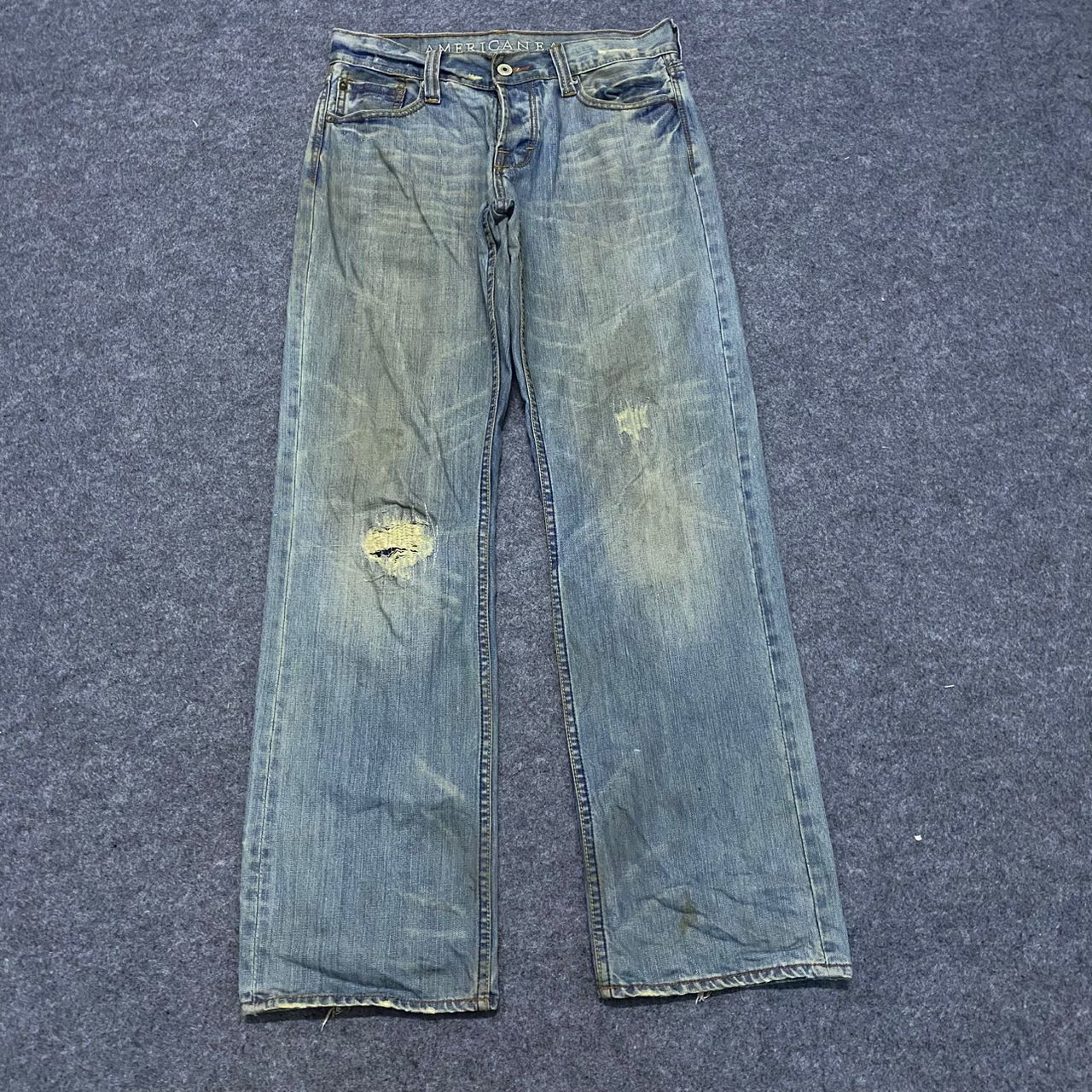 American Eagle Outfitters 💥Best Offer💥 American Eagle Qutfitters Distressed Denim Size US 33 - 1 Thumbnail