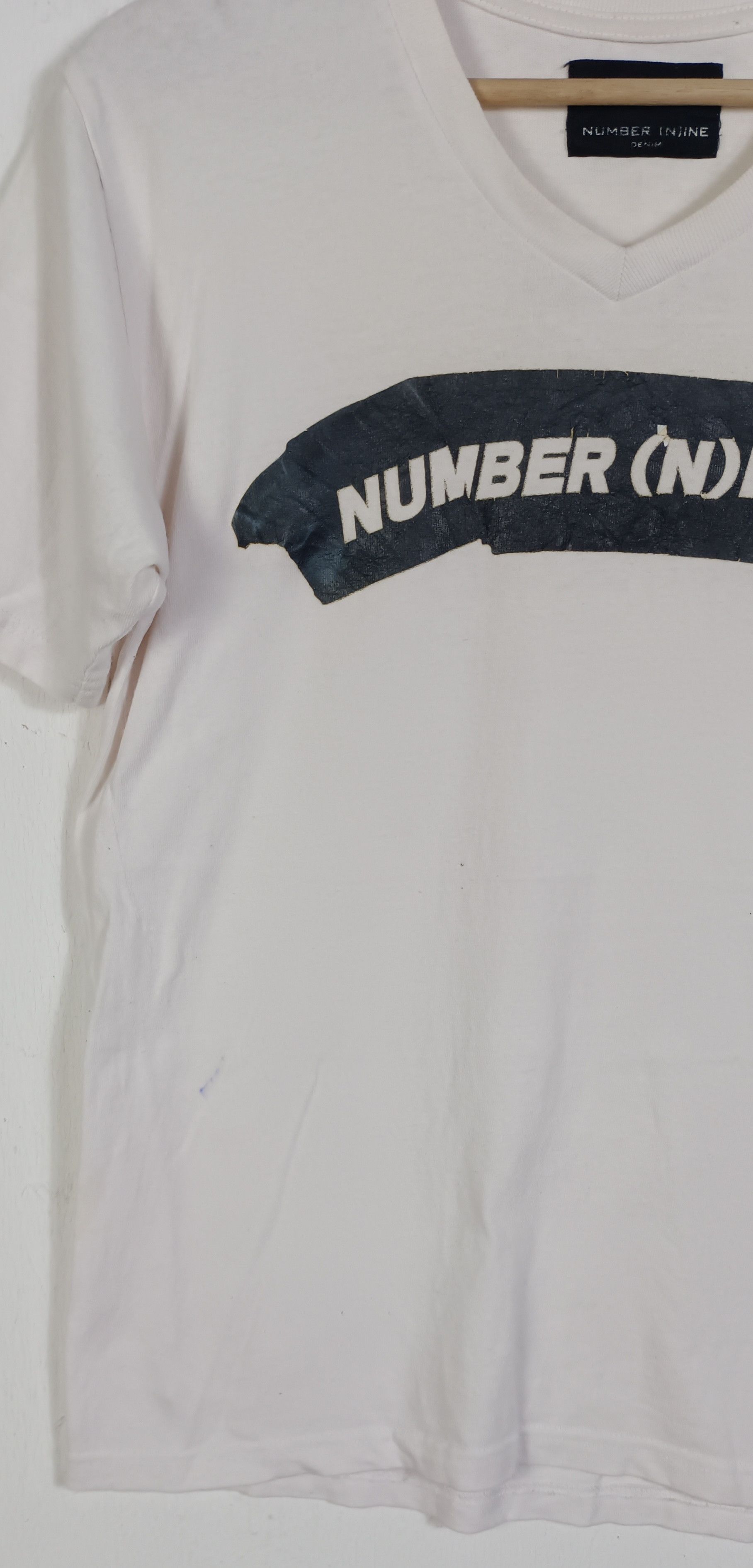 Japanese Brand × Number (N)ine Number (N)ine Box Logo Tshirt Size US M / EU 48-50 / 2 - 4 Thumbnail