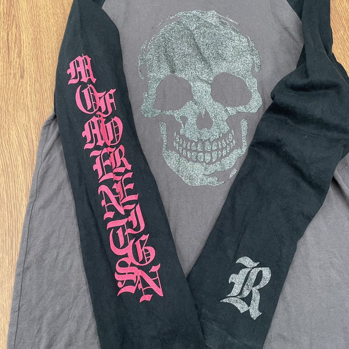 Japanese Brand Spinash glitter skull longsleeve ifsixwasnine styled Size US S / EU 44-46 / 1 - 3 Thumbnail