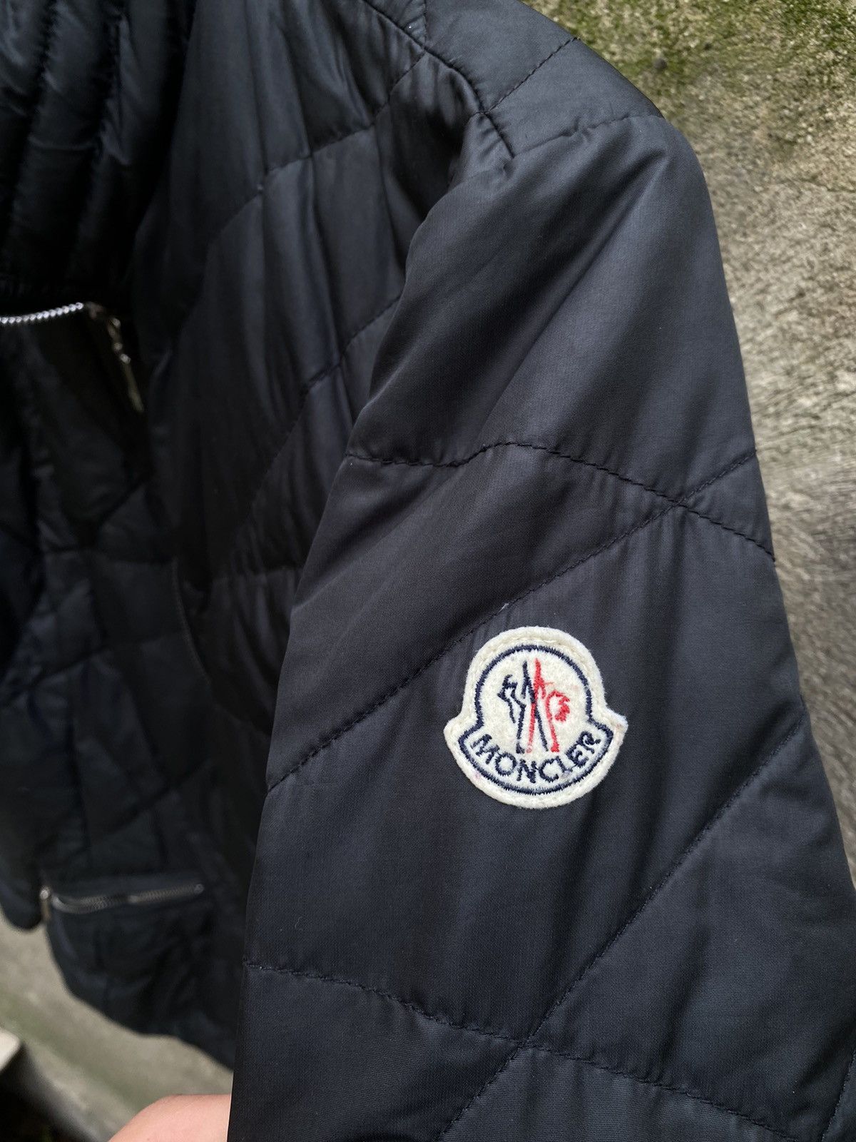 Moncler × Vintage Moncler Quilted Jacket Size L / US 10 / IT 46 - 7 Thumbnail