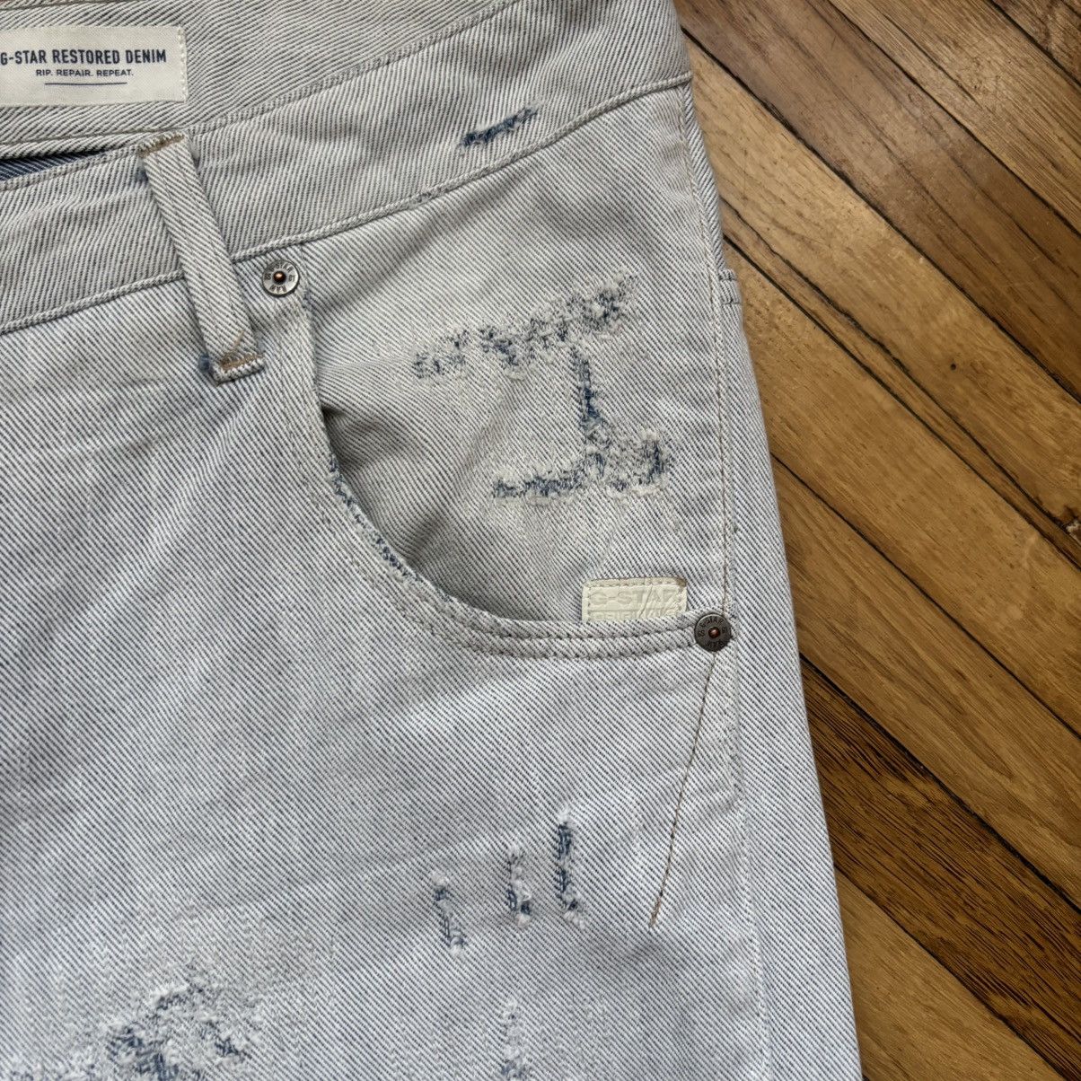 G-Star × Hysteric Glamour G-Star Raw Arc 3D Tapered Restored Denim Jeans Japan Style Size US 35 - 5 Thumbnail