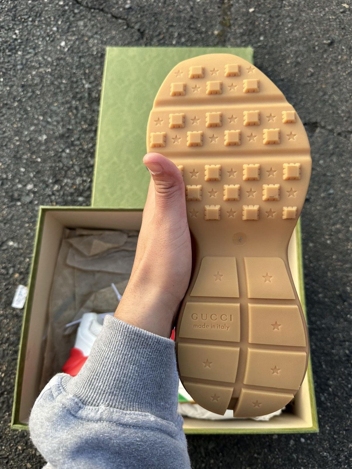 Gucci Gucci Rython Red/White Size US 9 / EU 42 - 11 Thumbnail