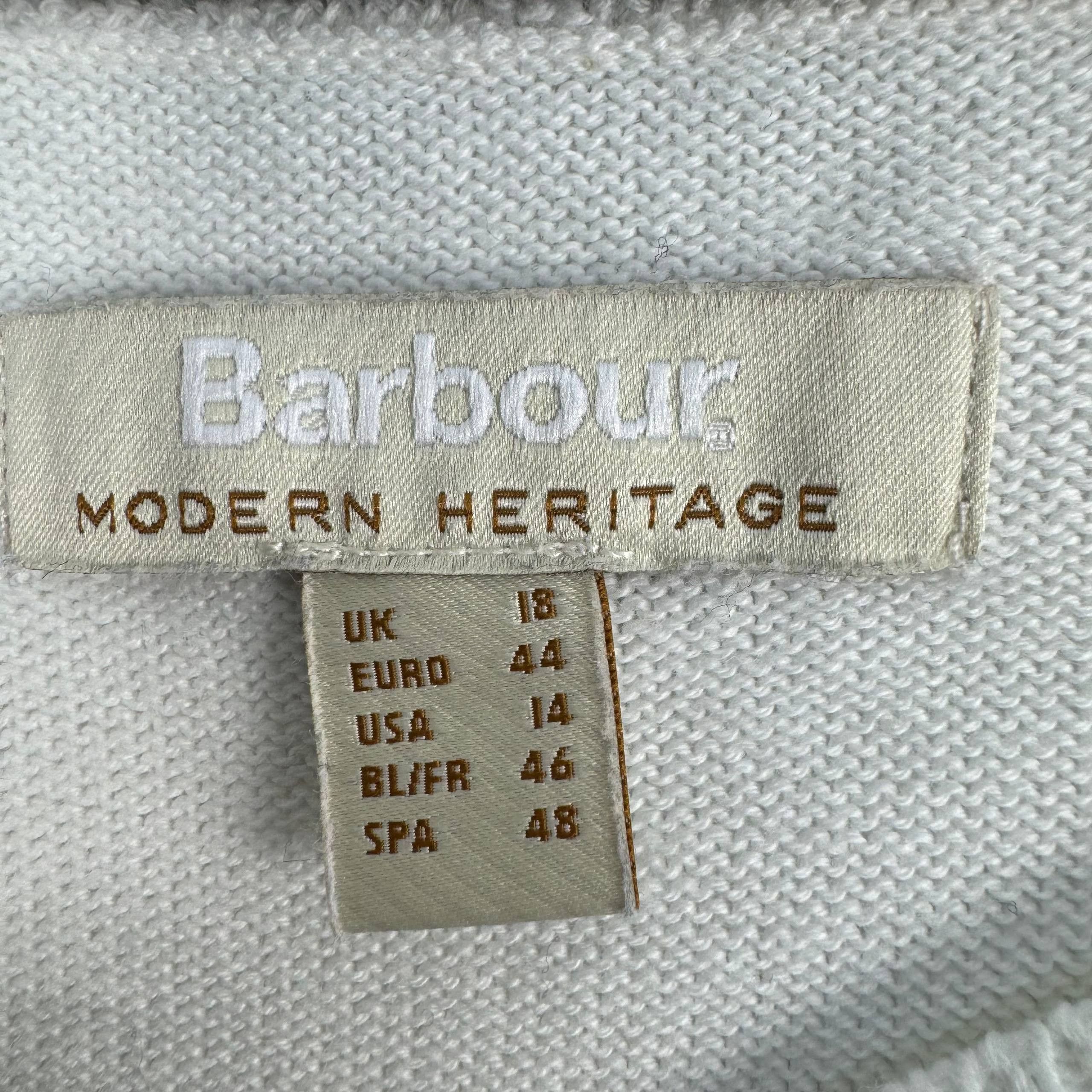 Barbour Barbour Modern Heritage Striped Cotton Knit Sweater UK 18 Size L / US 10 / IT 46 - 2 Thumbnail