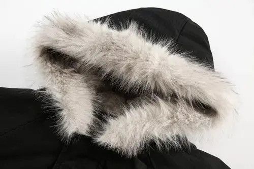 Other Winter Warm Fur Collar Hooded Quilted Padded Jacket Size US L / EU 52-54 / 3 - 3 Thumbnail