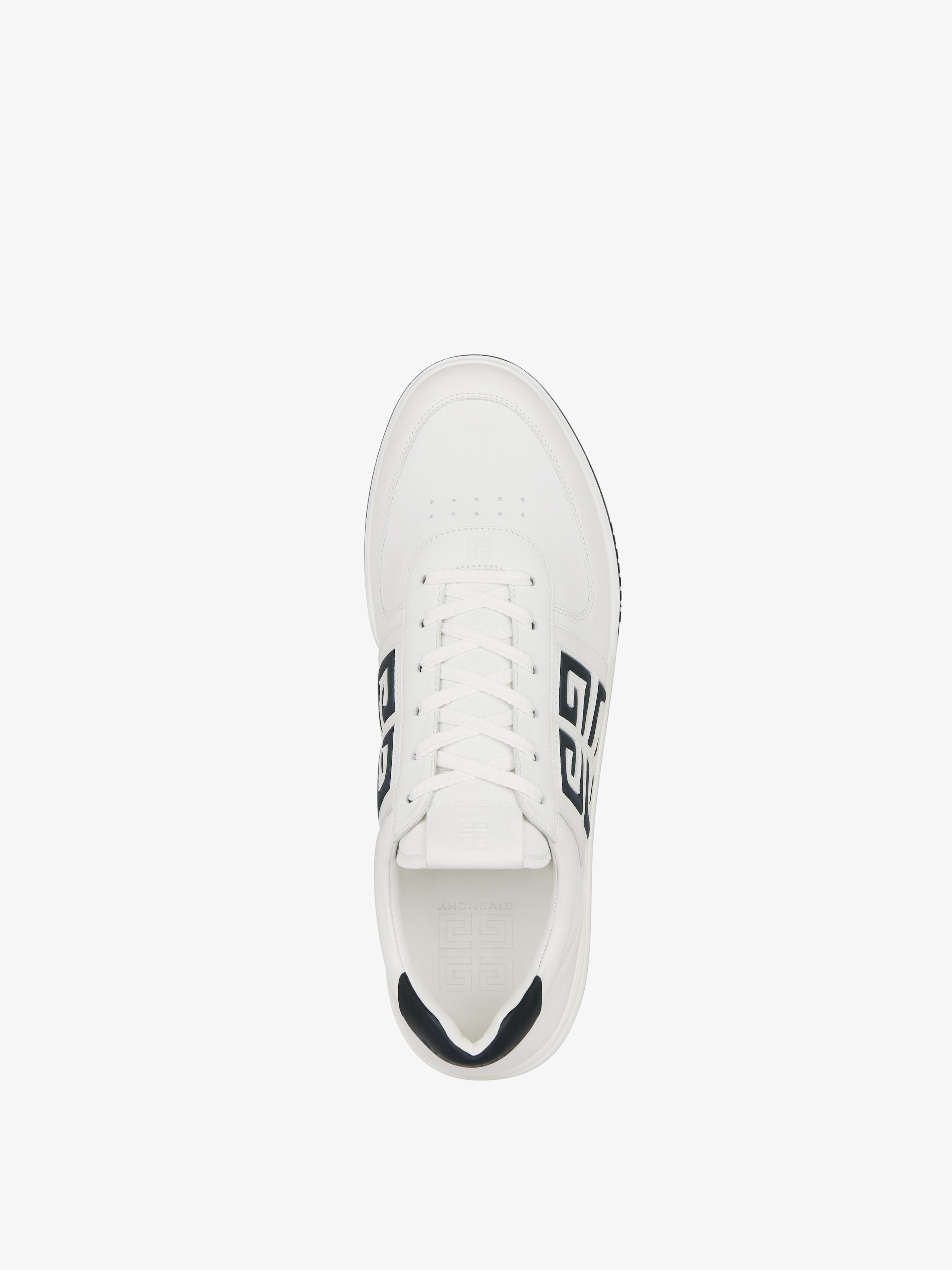 Givenchy o1w1db10426 G4 Low-Top Sneakers in White/Black Size US 9 / EU 42 - 4 Thumbnail