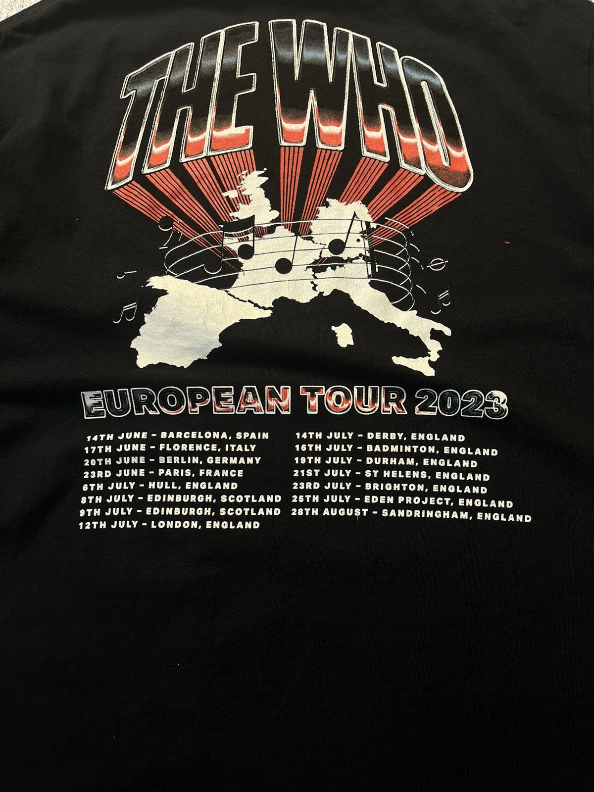 Band Tees 2023 The Who Hits Back Graphic Tee Size US XL / EU 56 / 4 - 15 Thumbnail