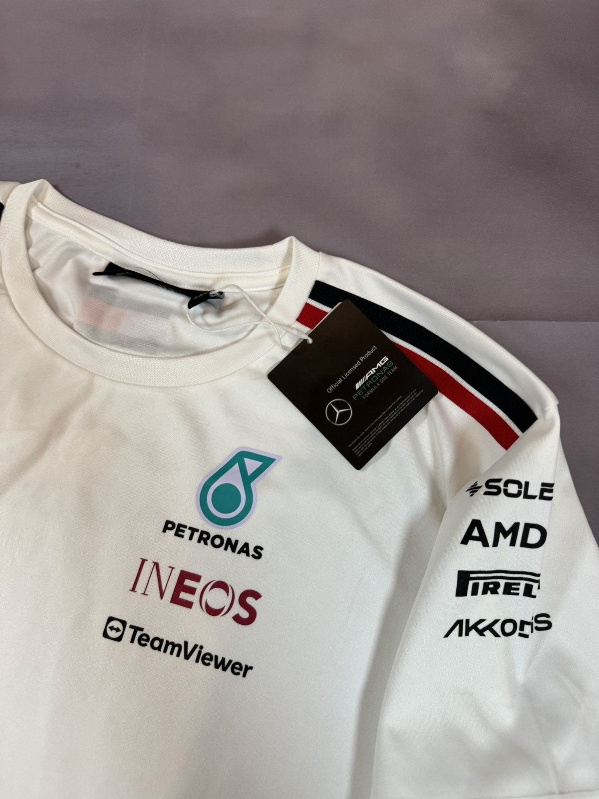 Formula 1 × Mercedes-Benz AMG Petronas Formula 1 Team Racing New T shirt Blokcore Size US XXL / EU 58 / 5 - 7 Thumbnail