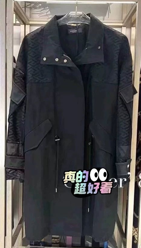 Versace Versace Mid-length trench coat jacket Size US M / EU 48-50 / 2 - 9 Thumbnail
