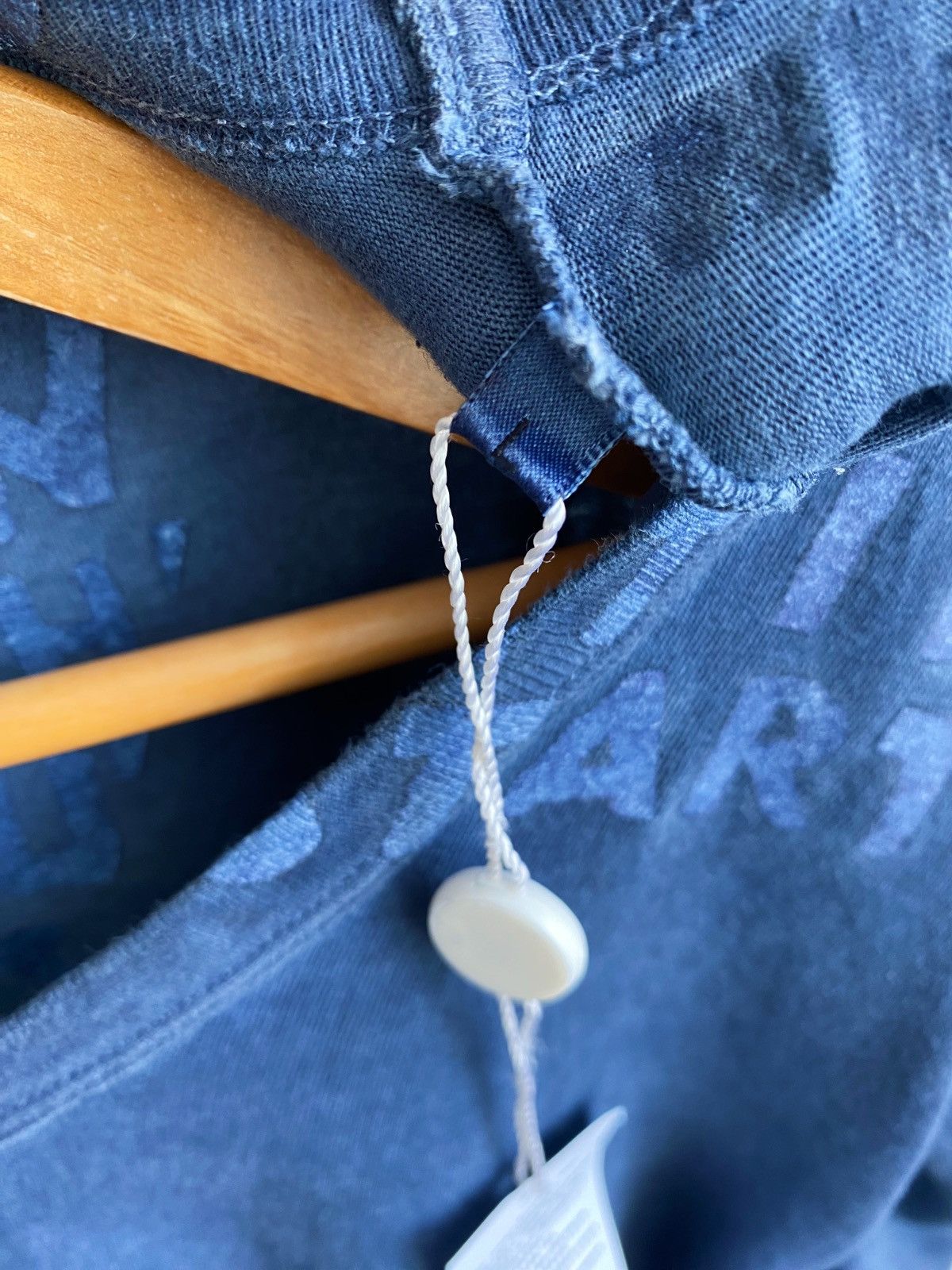 Maison Margiela MAISON MARTIN MARGIELA AIDS garment dyed v- neck t-shirt Size US L / EU 52-54 / 3 - 11 Thumbnail