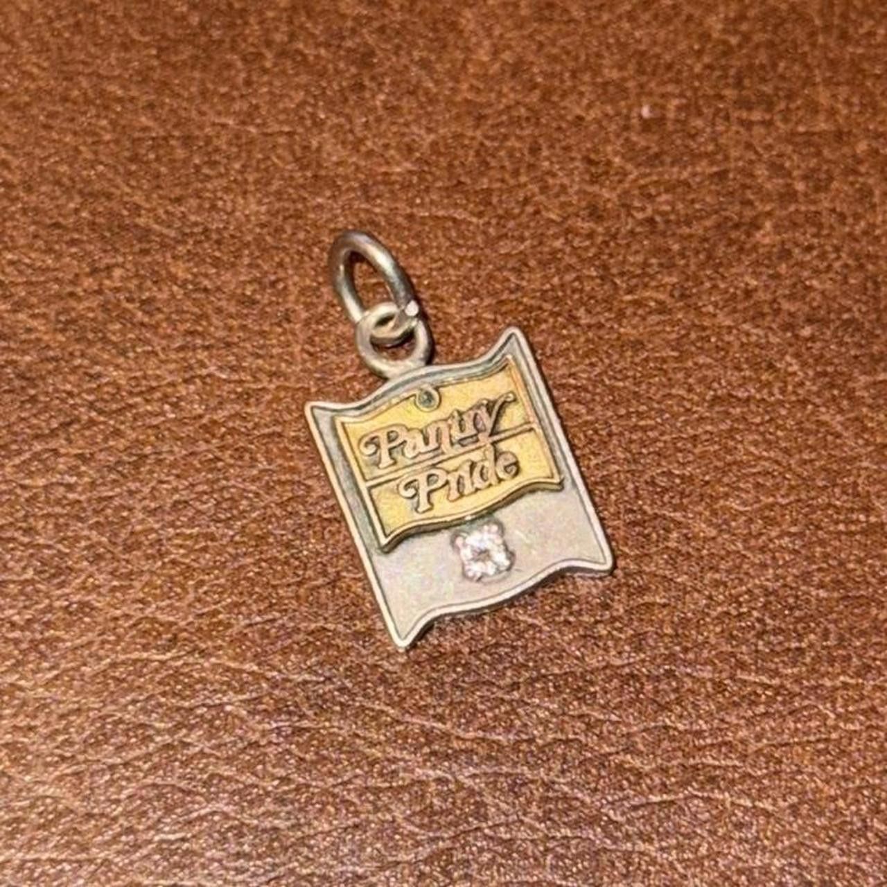 Designer Vintage Sterling Silver Pantry Pride Pendant/Charm Size ONE SIZE - 3 Thumbnail