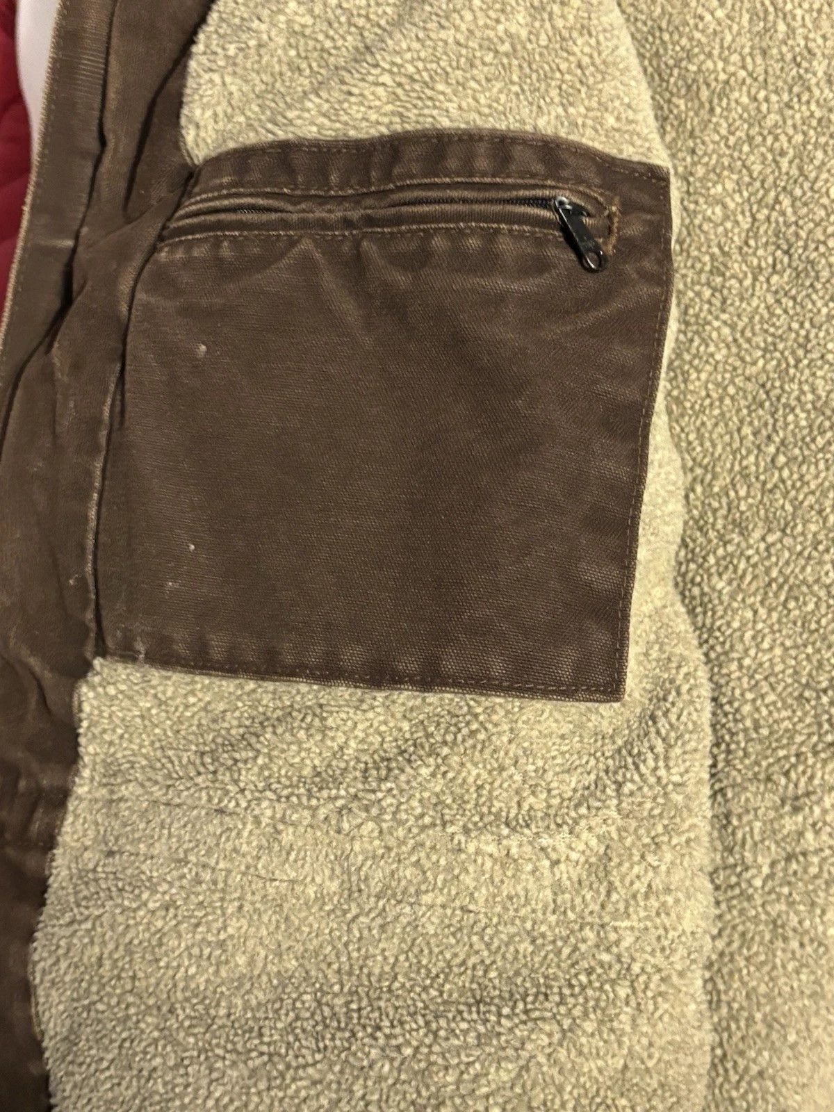 Carhartt Vintage 2XL Carhartt Sherpa-Lined Ridge Jacket C61 DKB Size US XXL / EU 58 / 5 - 9 Thumbnail