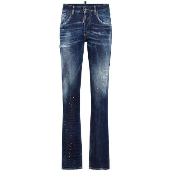 Dsquared2 DSQUARED2 Women Denim Pants S30664 S75LB1012 470 BLUE Size 27" / US 4 / IT 40 - 1 Thumbnail