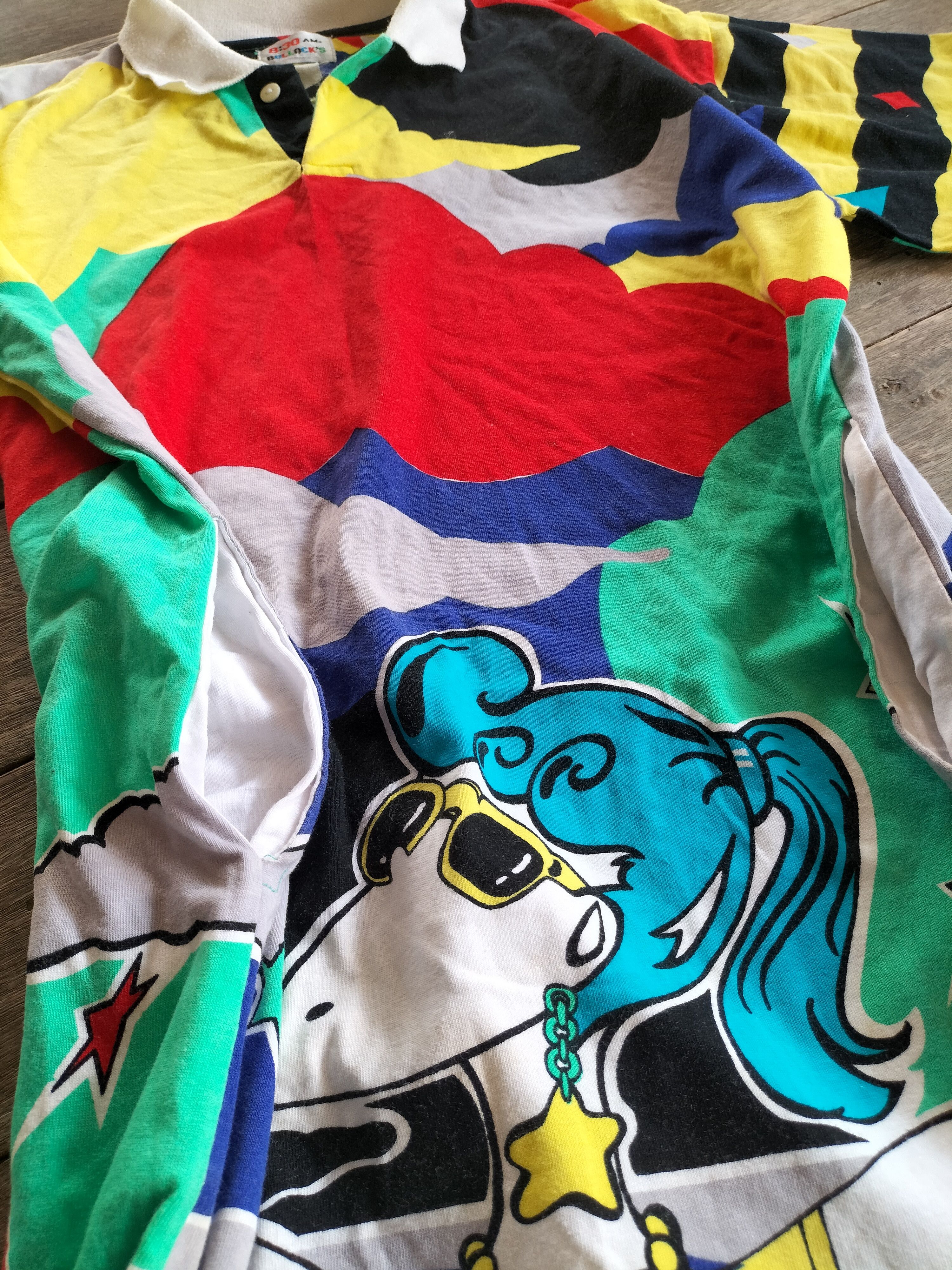 Vintage Vintage The Bollock Arts Beach Polo Shirt Blauss Size M / US 6-8 / IT 42-44 - 6 Thumbnail