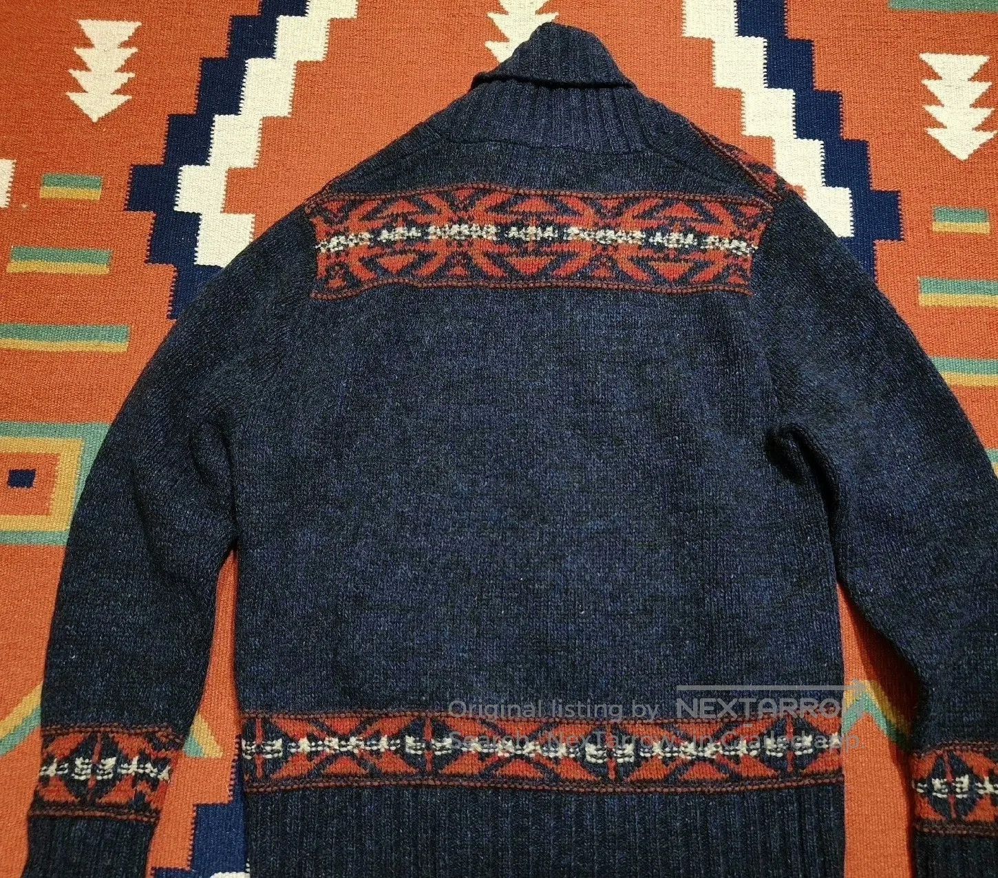 RRL Ralph Lauren RRL Ralph Lauren Fair Isle Wool Sweater. Size US L / EU 52-54 / 3 - 5 Thumbnail