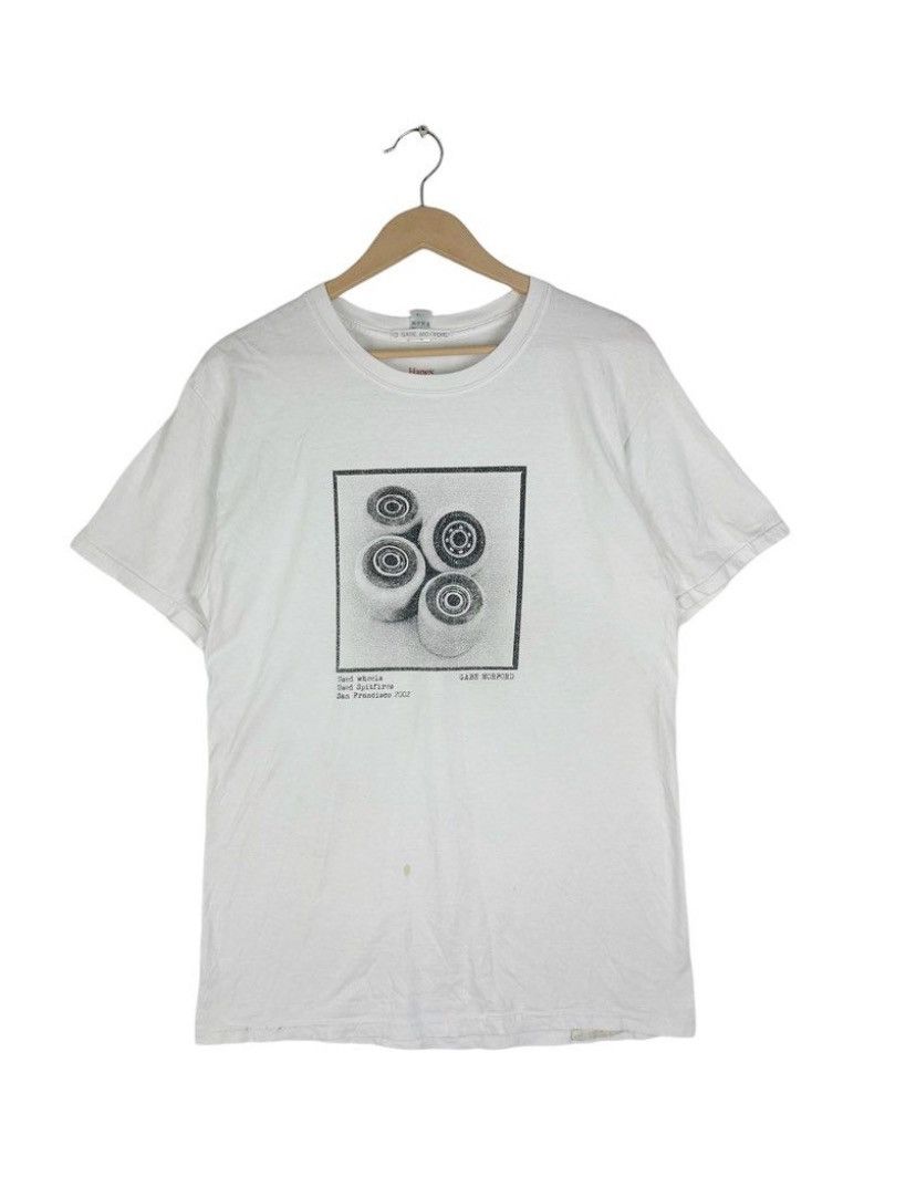 Vintage Vintage Gabe Morford / Skateboard wheels Photo art tees Size US M / EU 48-50 / 2 - 1 Thumbnail