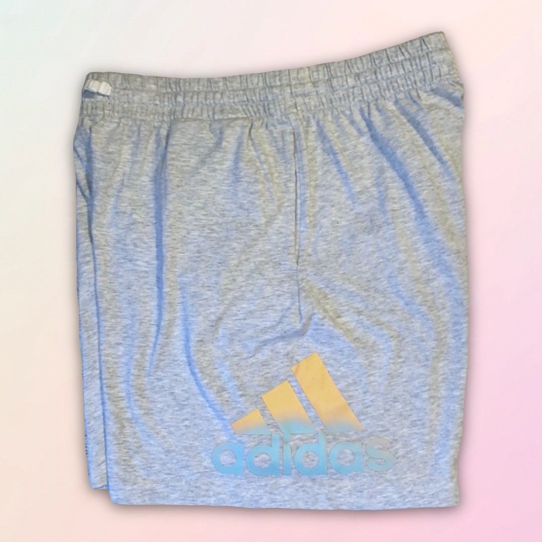 Adidas Adidas, Gray & Ombre, AeroReady, Cotton Athletic Shorts Size 28" / US 6 / IT 42 - 10 Thumbnail