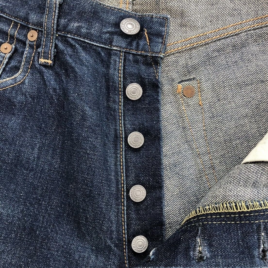 Japanese Brand Vintage Kapital Country Japan Black Washed Jeans Size US 34 / EU 50 - 7 Thumbnail