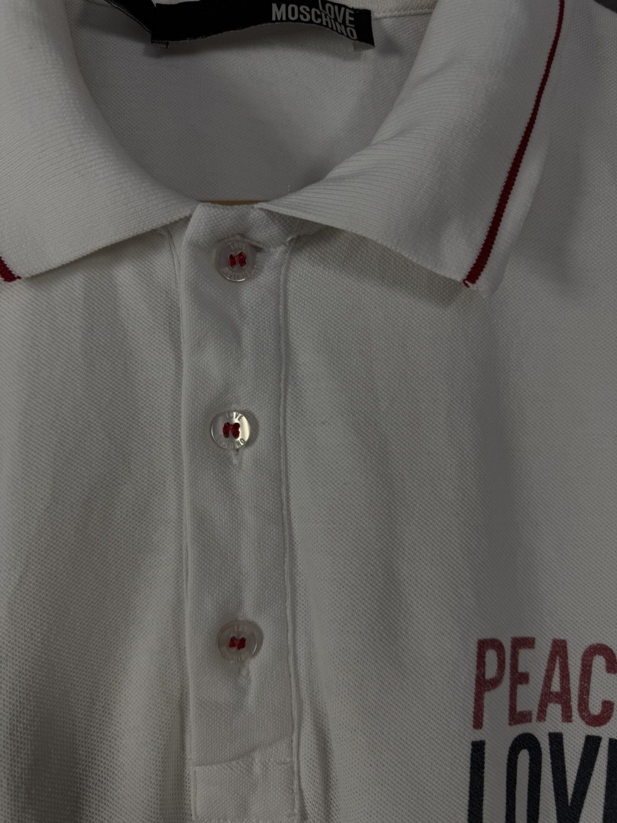 Designer × Moschino Love Moschino luxury designer polo tee Size US S / EU 44-46 / 1 - 5 Thumbnail