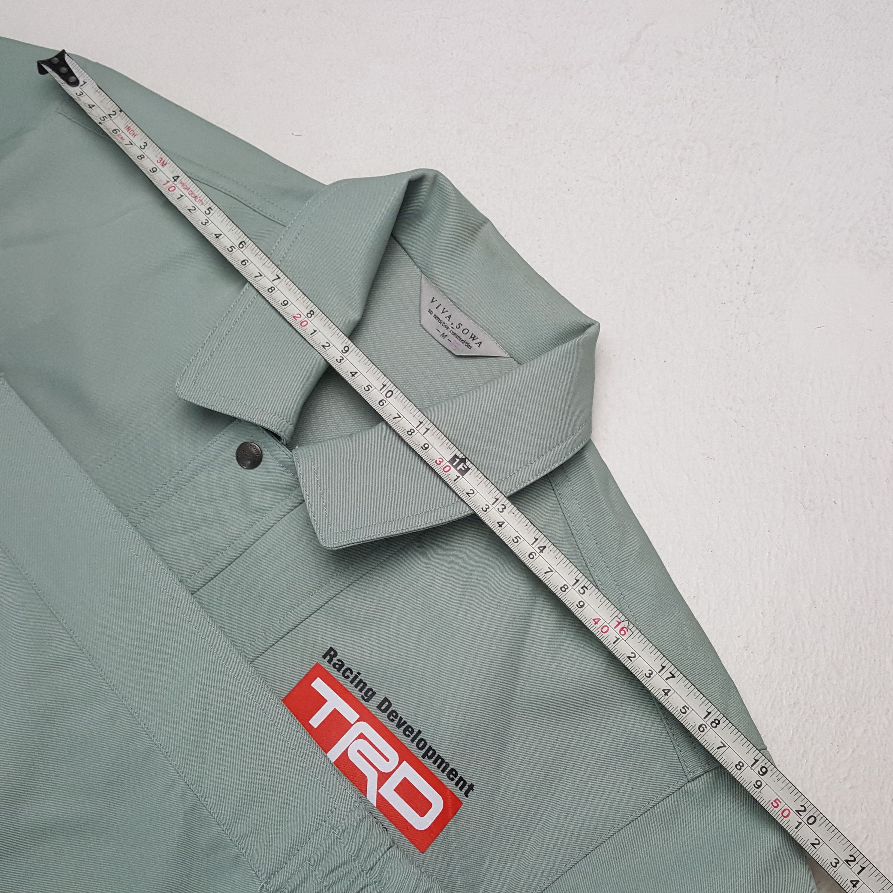 Japanese Brand × Vintage Vintage TRD RACING Japan Racing Team Custom Jacket C289N1 Size US M / EU 48-50 / 2 - 6 Thumbnail