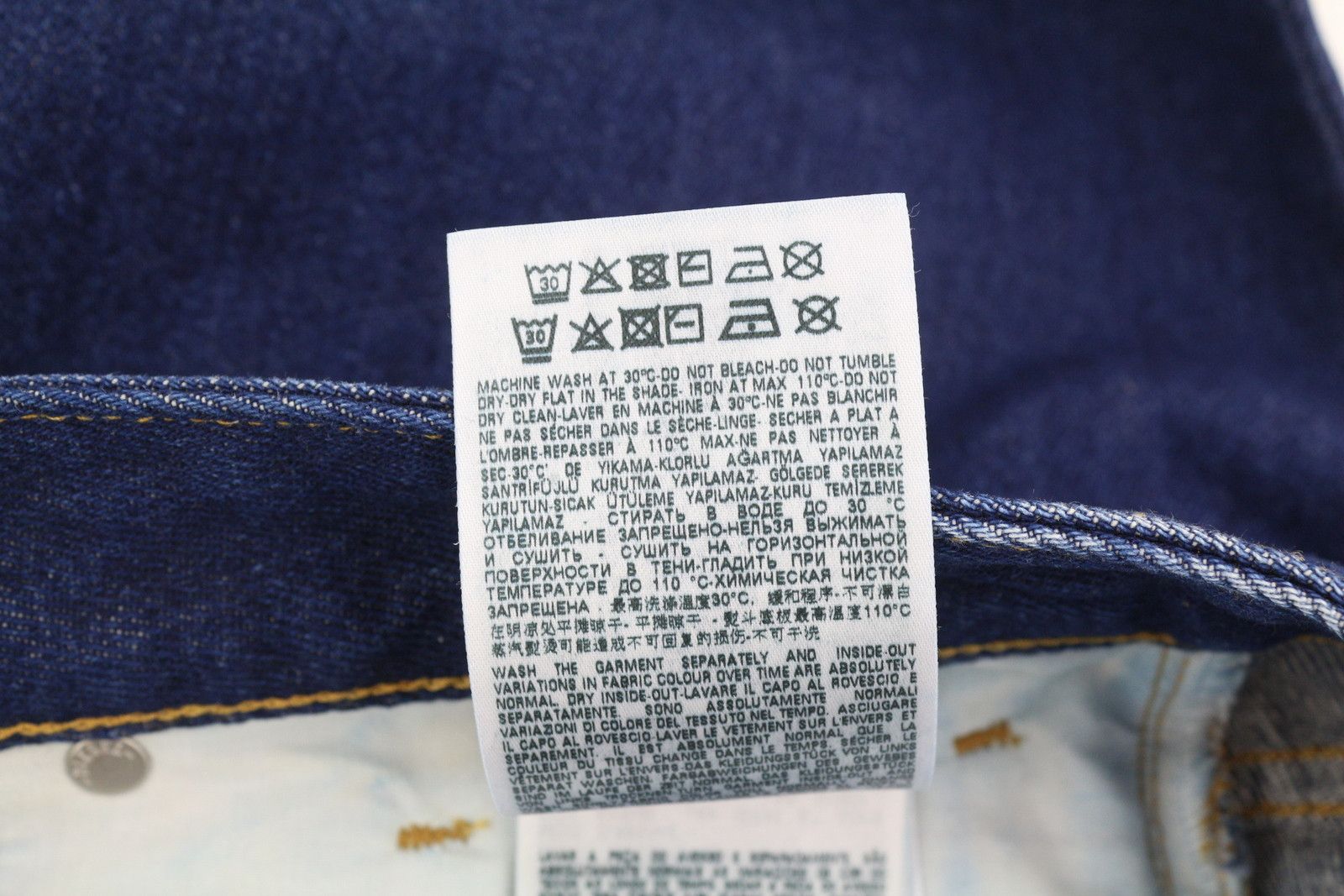 Diesel D-REKIV-Z 007A5 W30/L32 Tapered Mid Blue Jeans 40894 Size US 30 / EU 46 - 9 Thumbnail
