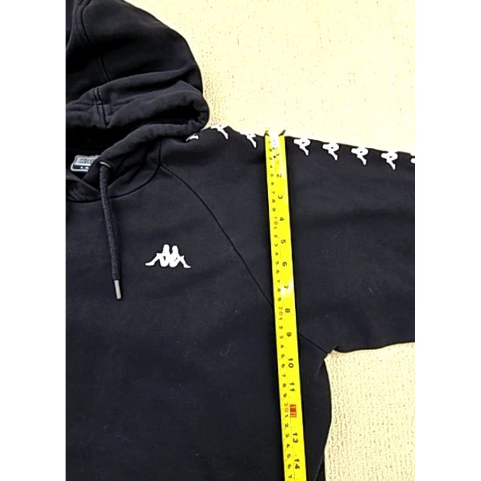 Kappa Kappa Men’s Black Pullover Hoodie Large Logo Year - Size US L / EU 52-54 / 3 - 6 Thumbnail