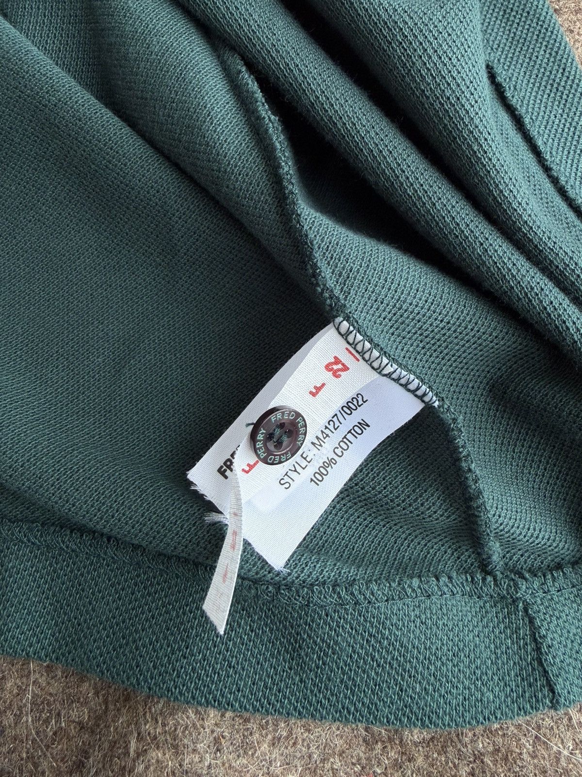 Fred Perry Vintage Fred Perry Made in England Long Sleeve Polo Size US XXL / EU 58 / 5 - 7 Thumbnail