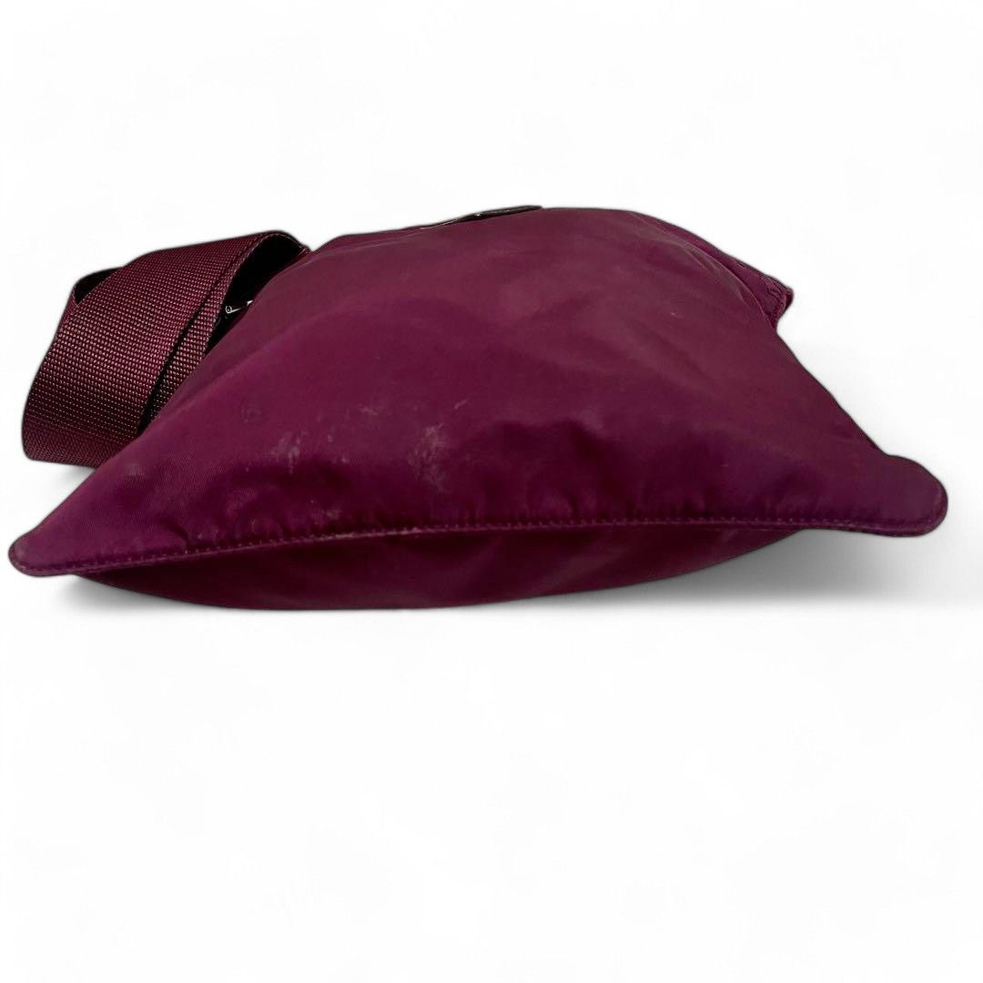 Prada Prada - Bordeaux Sacoche Shoulder Bag Tessuto Nylon Size ONE SIZE - 4 Thumbnail