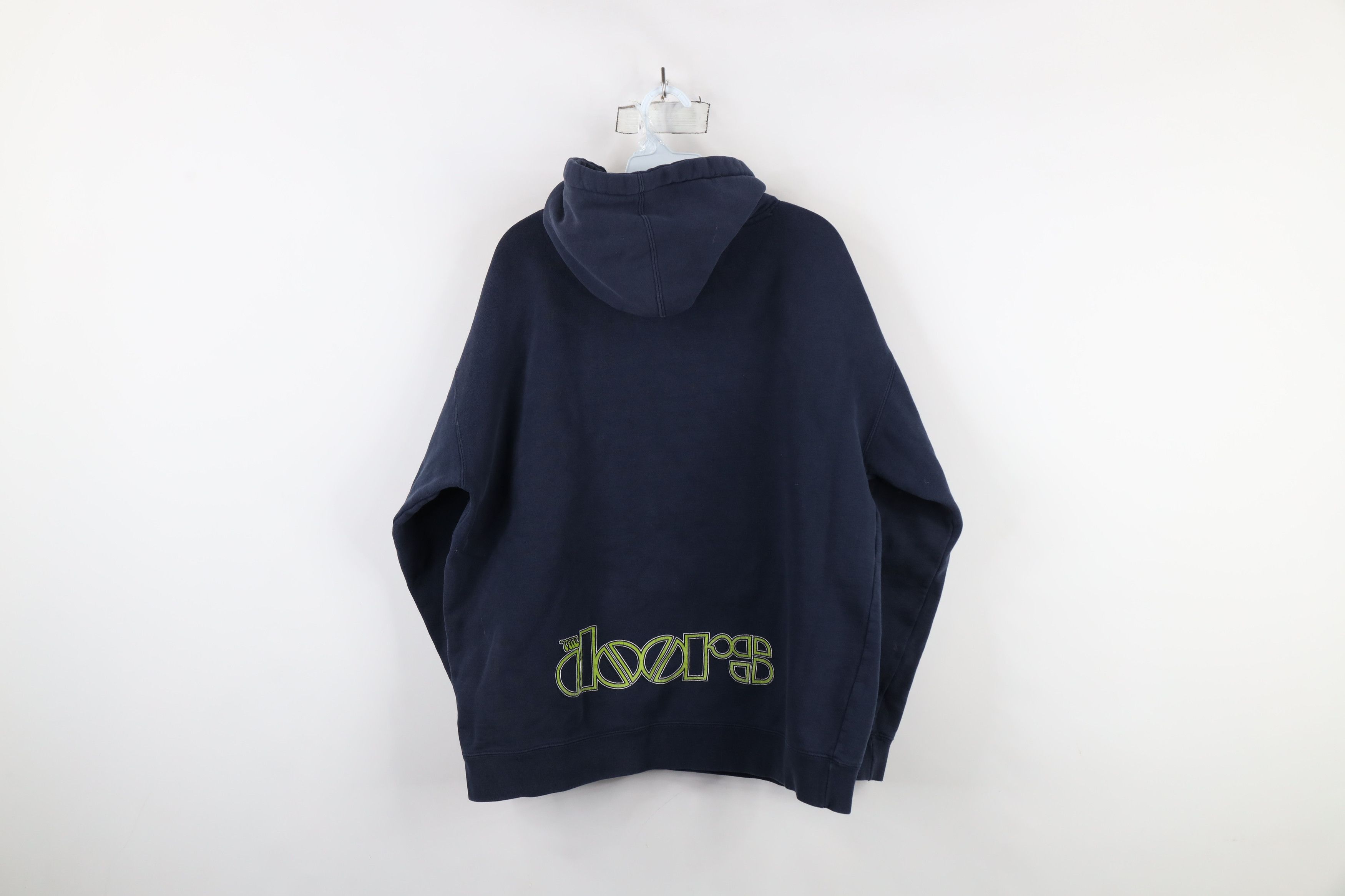 Vintage Vintage Y2K 2003 I Am The Lizard King Jim Morrison Hoodie Size US L / EU 52-54 / 3 - 13 Thumbnail