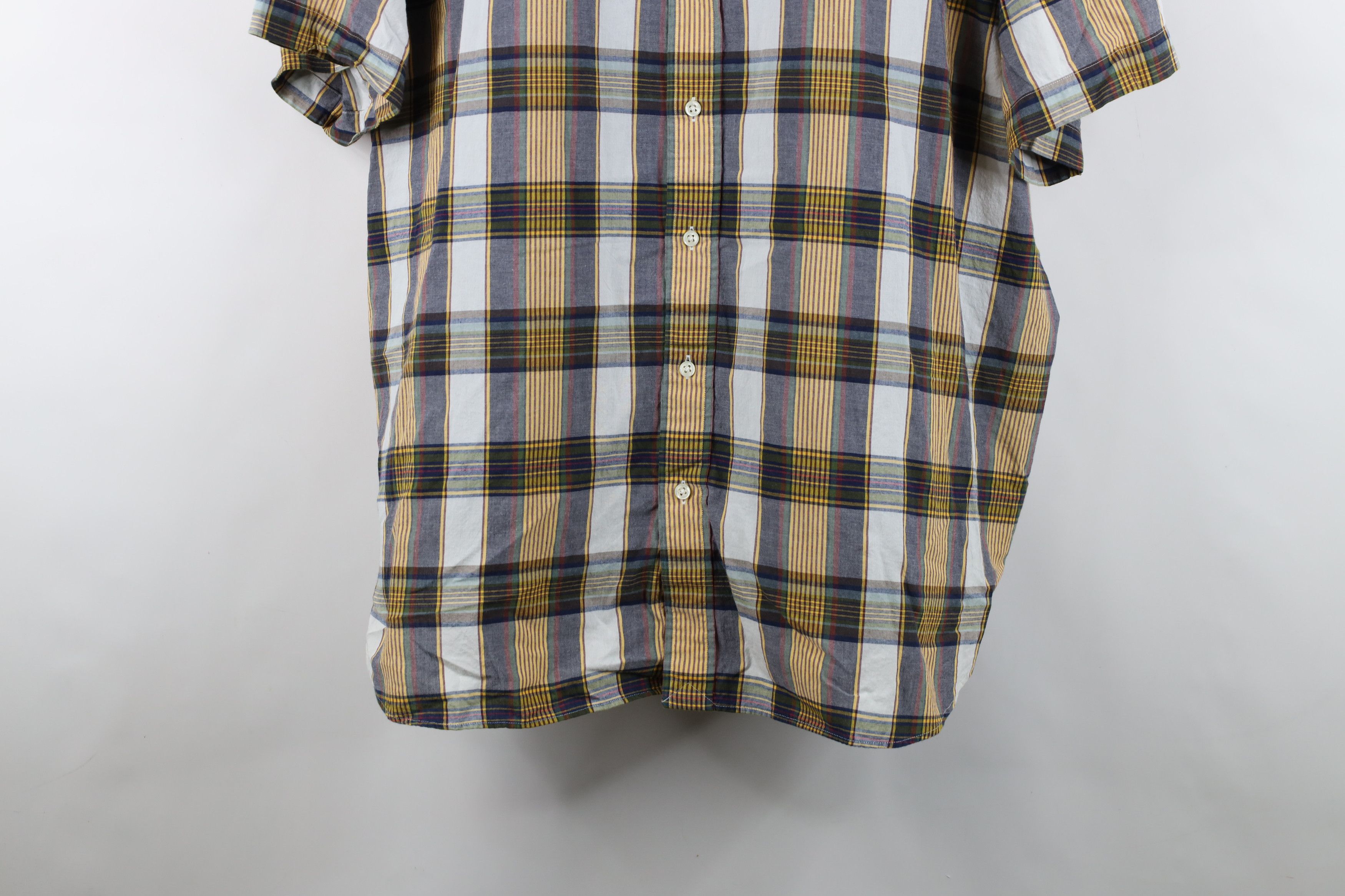 Polo Ralph Lauren Vintage 90s Ralph Lauren Short Sleeve Button Down Shirt 3XL Size US XXL / EU 58 / 5 - 3 Thumbnail