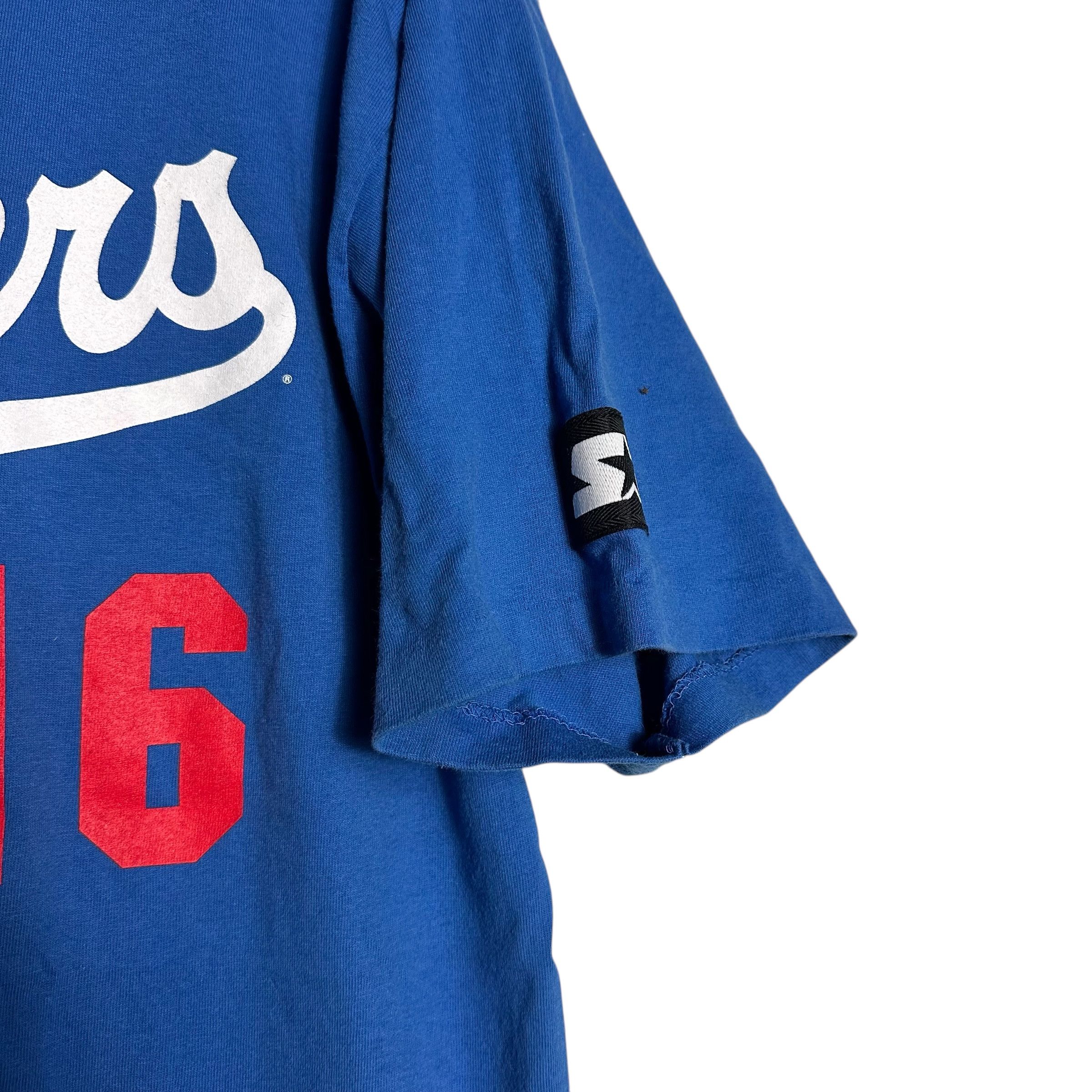 MLB 🔥RARE🔥Vtg Starter MLB Hideo Nomo #16 LA Dodgers T-shirt Size US L / EU 52-54 / 3 - 3 Thumbnail