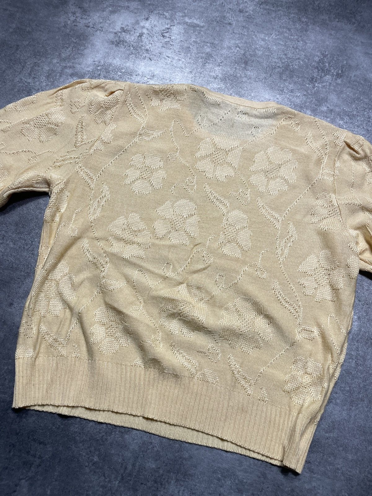 Coogi 🔥RARE🔥Vintage Y2K Knitwear Coogi Sweater Openwork Boxy Size M / US 6-8 / IT 42-44 - 3 Thumbnail