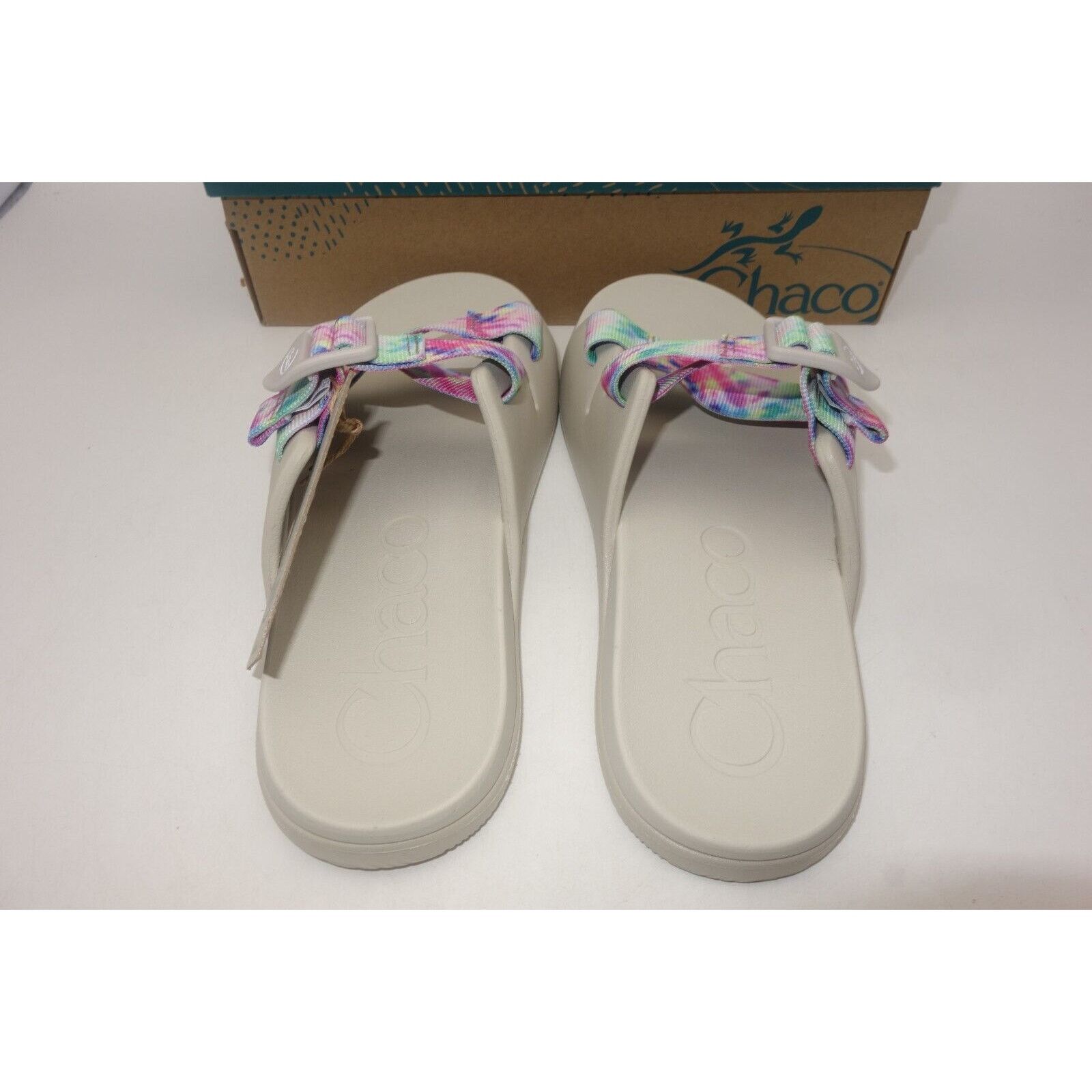 Chaco NEW Chaco Chillos Slide Light Tie Dye Comfort Sandals Slides Size US 6 / IT 36 - 10 Thumbnail