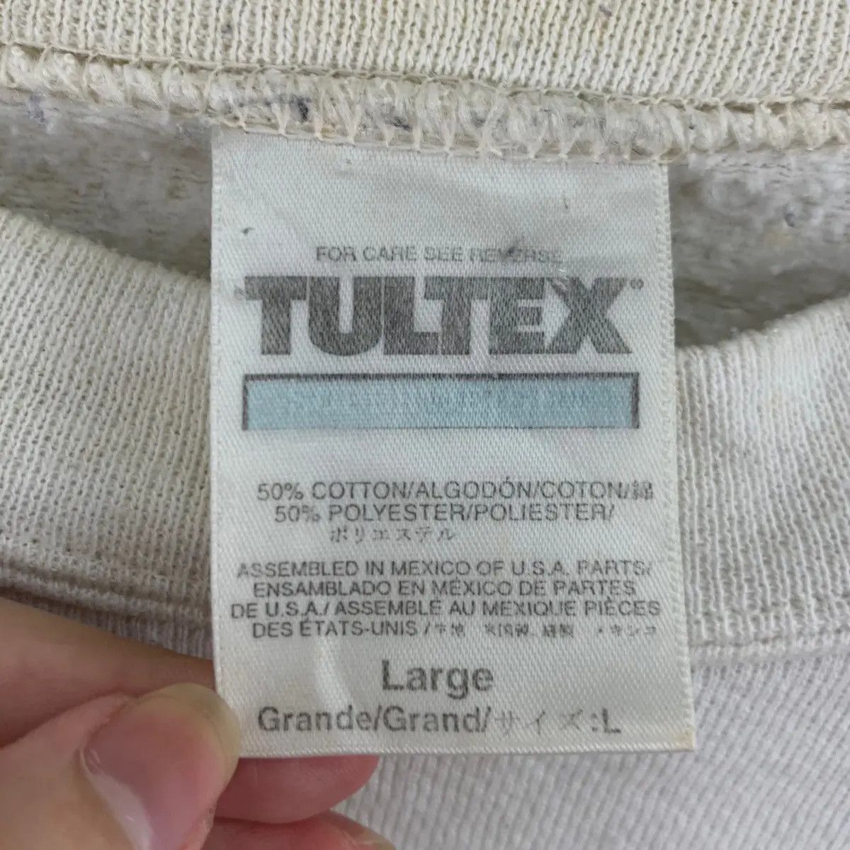 Tultex Vintage 90’ TULTEX NORTH AMERICAN OUTFITTERS Size L / US 10 / IT 46 - 7 Thumbnail