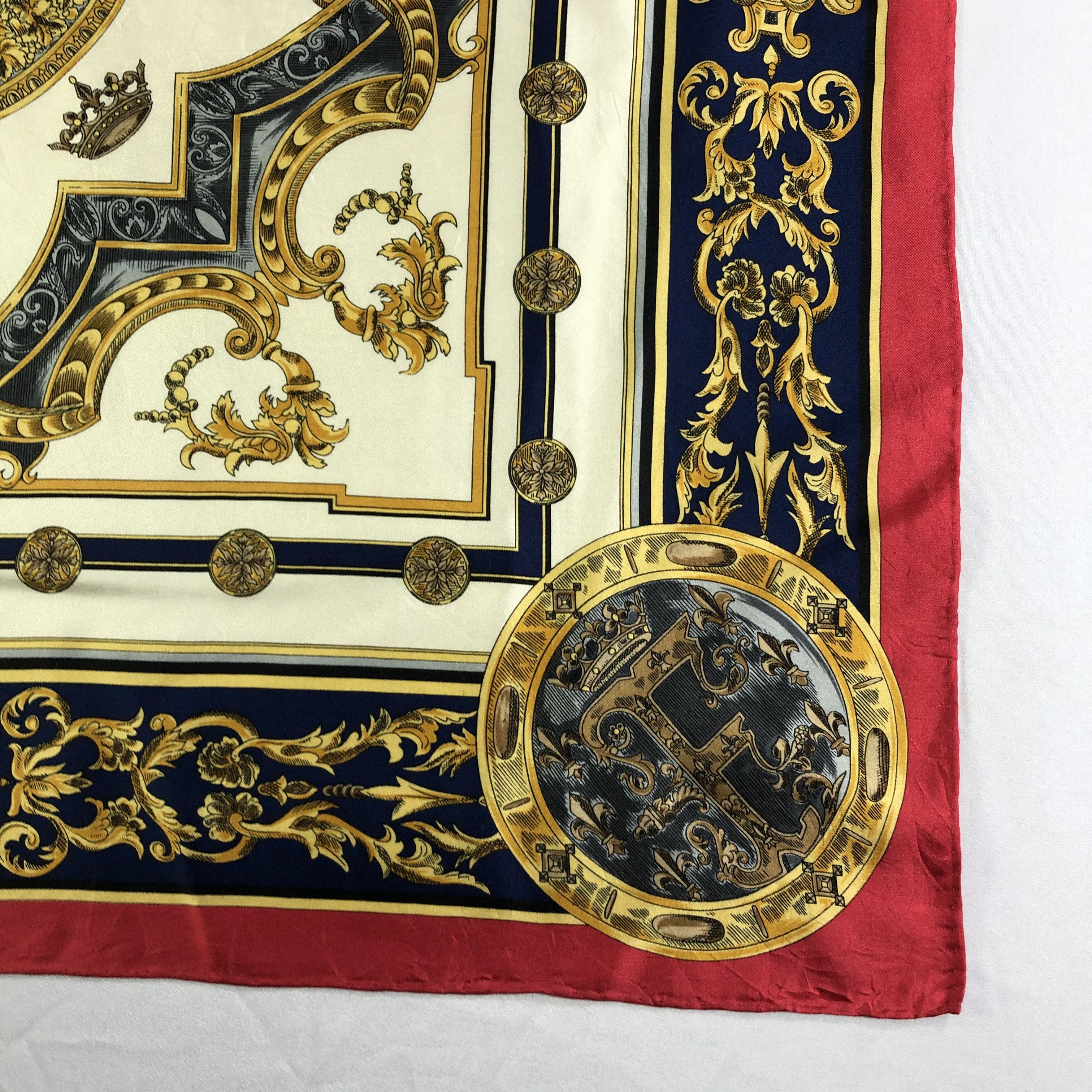 Vintage Vintage Silk Scarf Size ONE SIZE - 3 Thumbnail