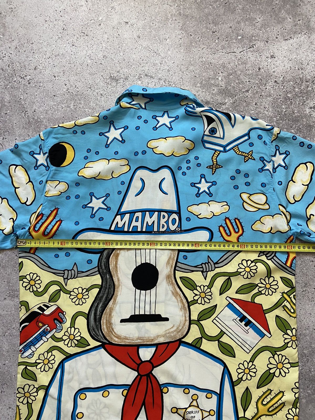 Mambo Vintage Very Rare Mambo Sheriff Of Nothing Shirt 2001 Size US S / EU 44-46 / 1 - 11 Thumbnail