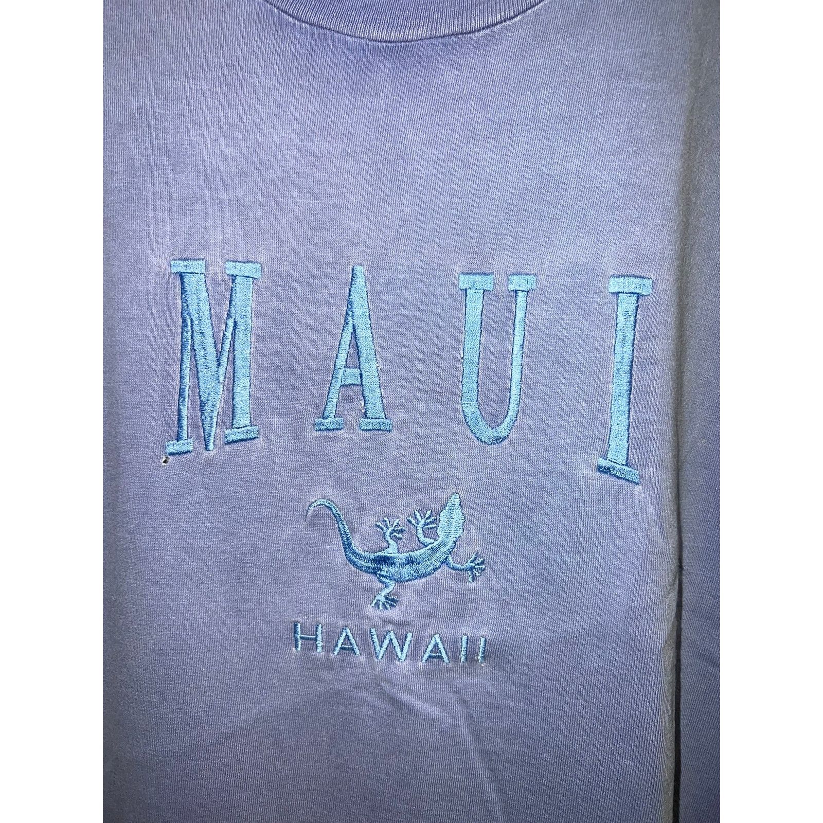 Vintage Vintage Maui Hawaii Shirt Embroidery Sansegal USA Made 90s L Size US L / EU 52-54 / 3 - 2 Thumbnail