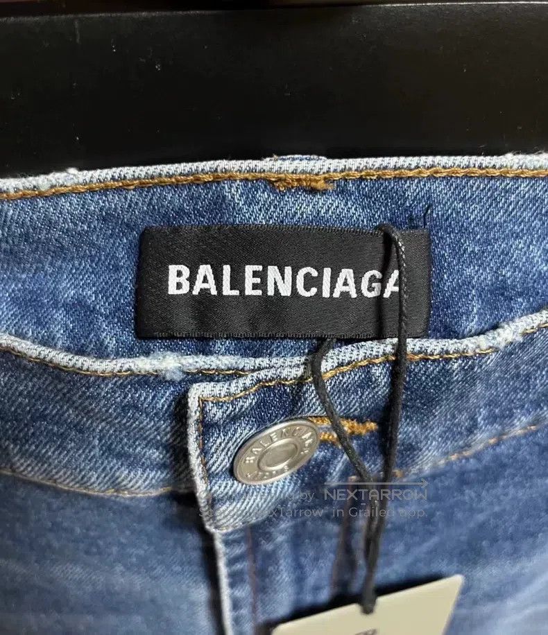 Balenciaga Balenciaga Distressed denim pants Size US 36 / EU 52 - 3 Thumbnail